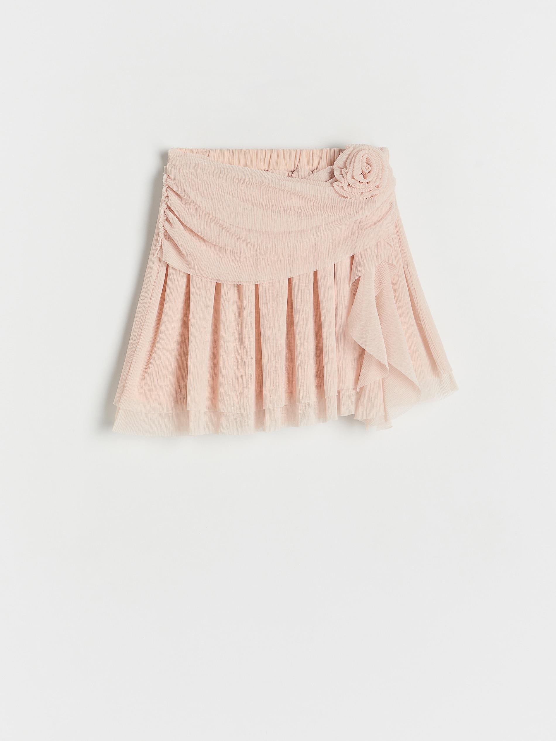 Reserved - Pink Asymmetric Skirt , Kids Girls