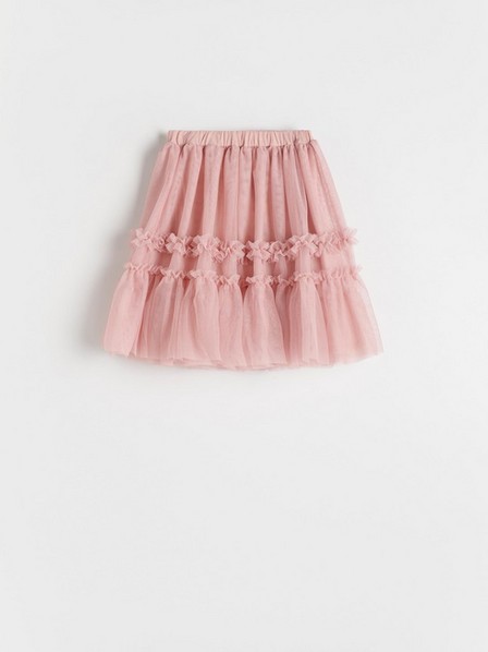 Reserved - Pink Tulle Skirt, Kids Girls
