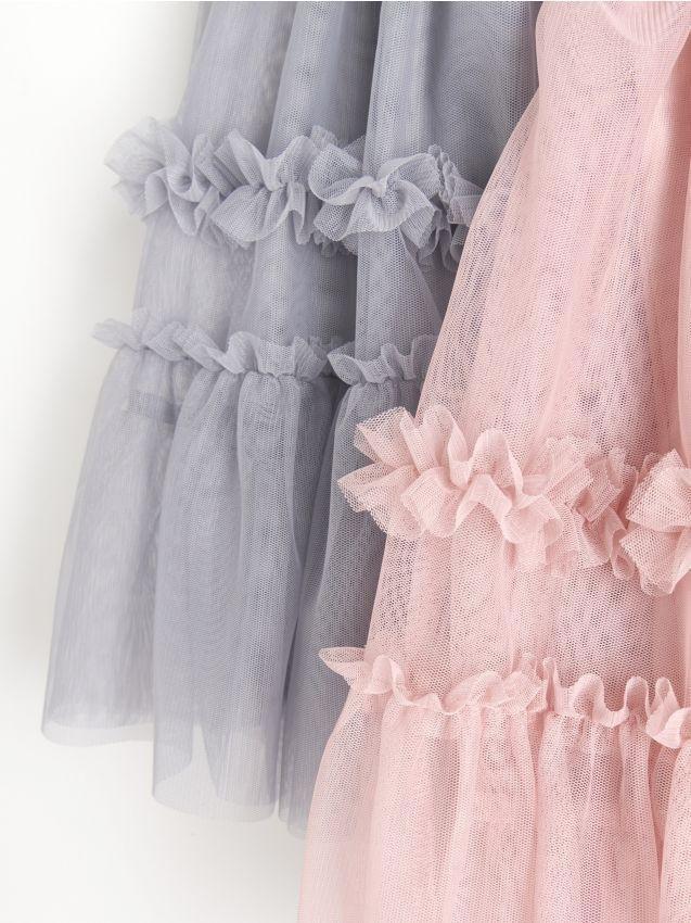 Pink Tulle Skirt, Kids Girls, , large image number 1