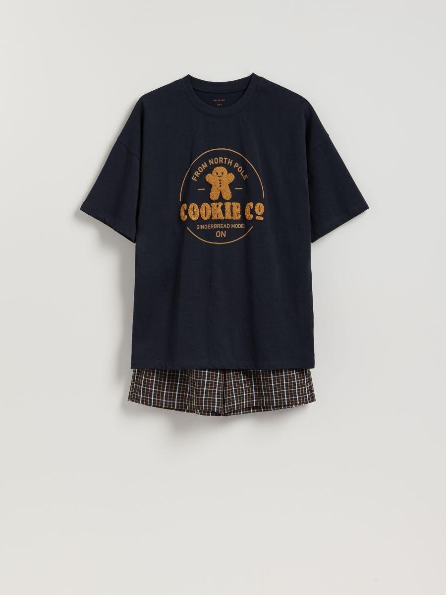 Navy Pyjama, Navy, large image number 0