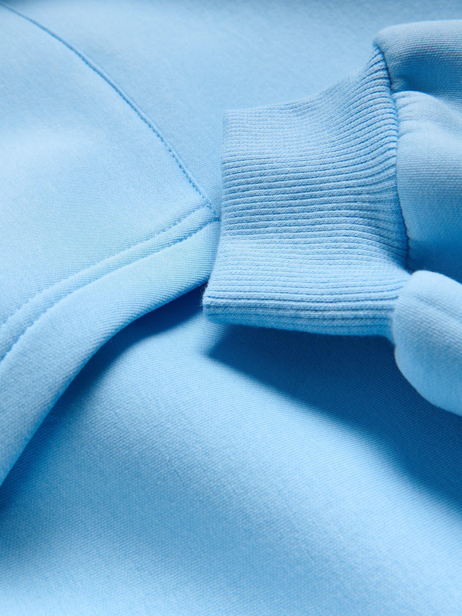 Blue Interlock Hoodie, Blue, large image number 1