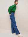 Reserved - Navy Blue Wide Leg Jeans