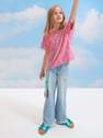 Reserved - Blue Classic Denim Straight Fit Pants, Girls