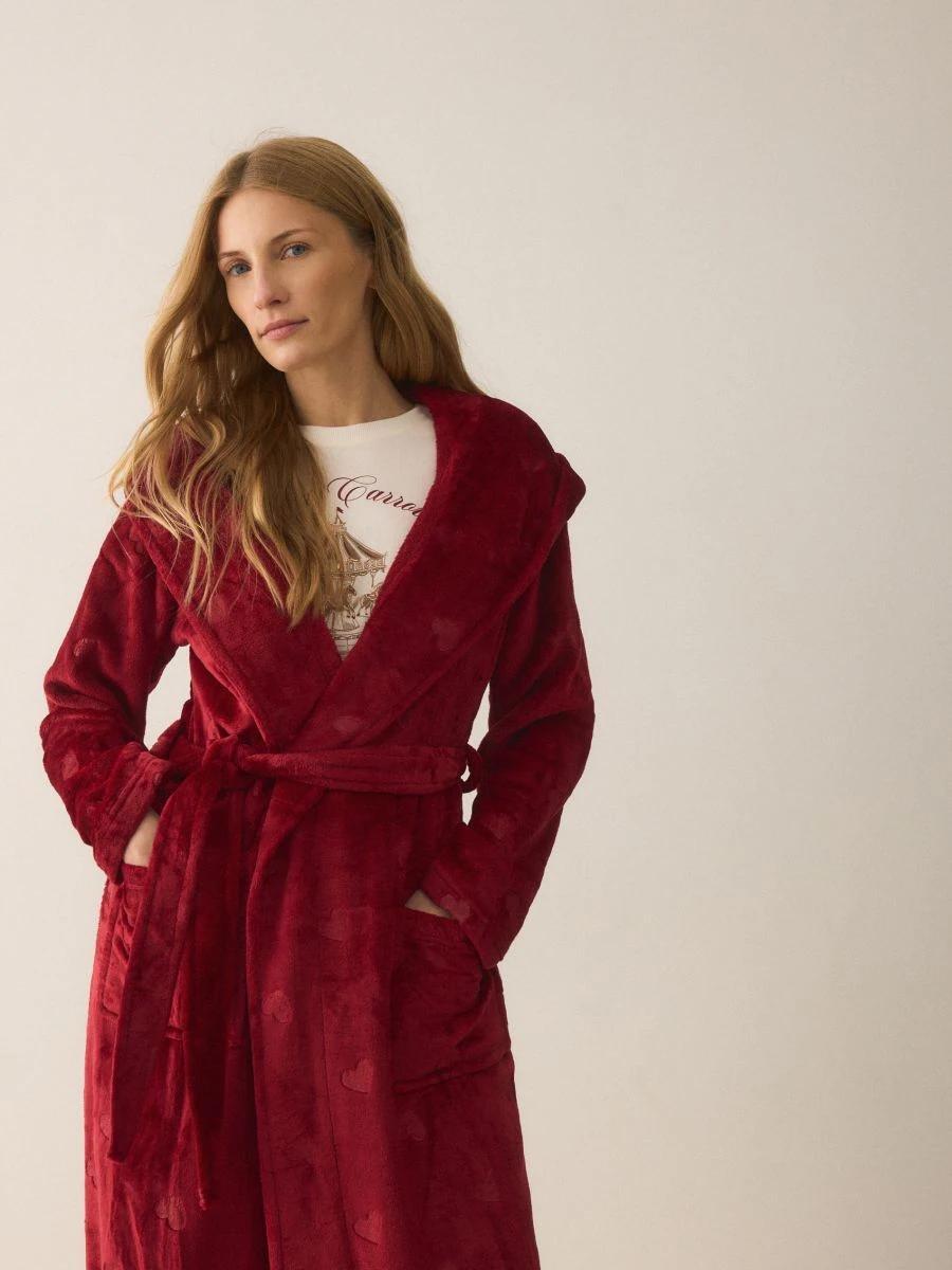 Red Dressing Gown, Red, large image number 0