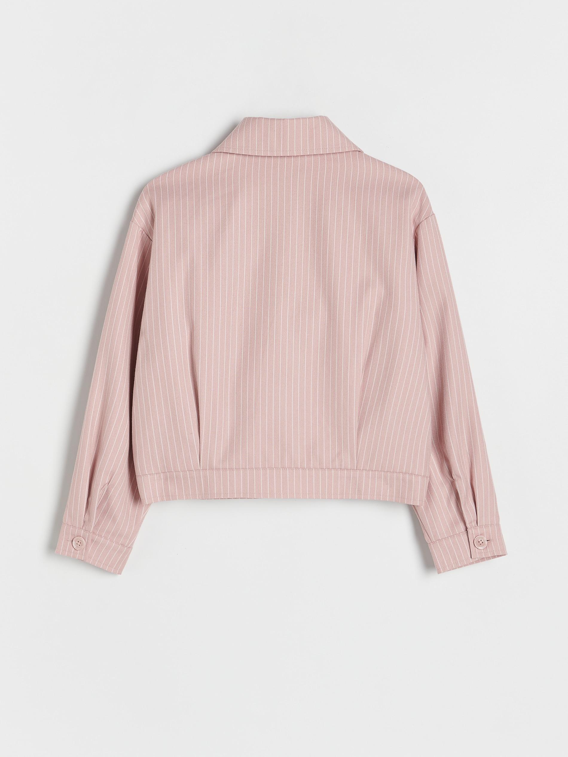 Pink Stripe Blazer, Kids Girls, , large image number 4