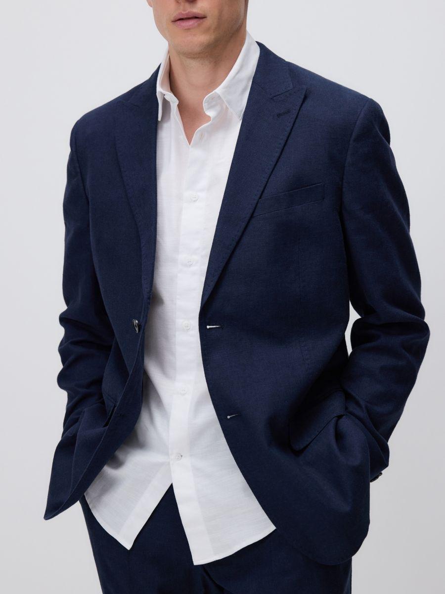 Navy Blazer, Navy, medium