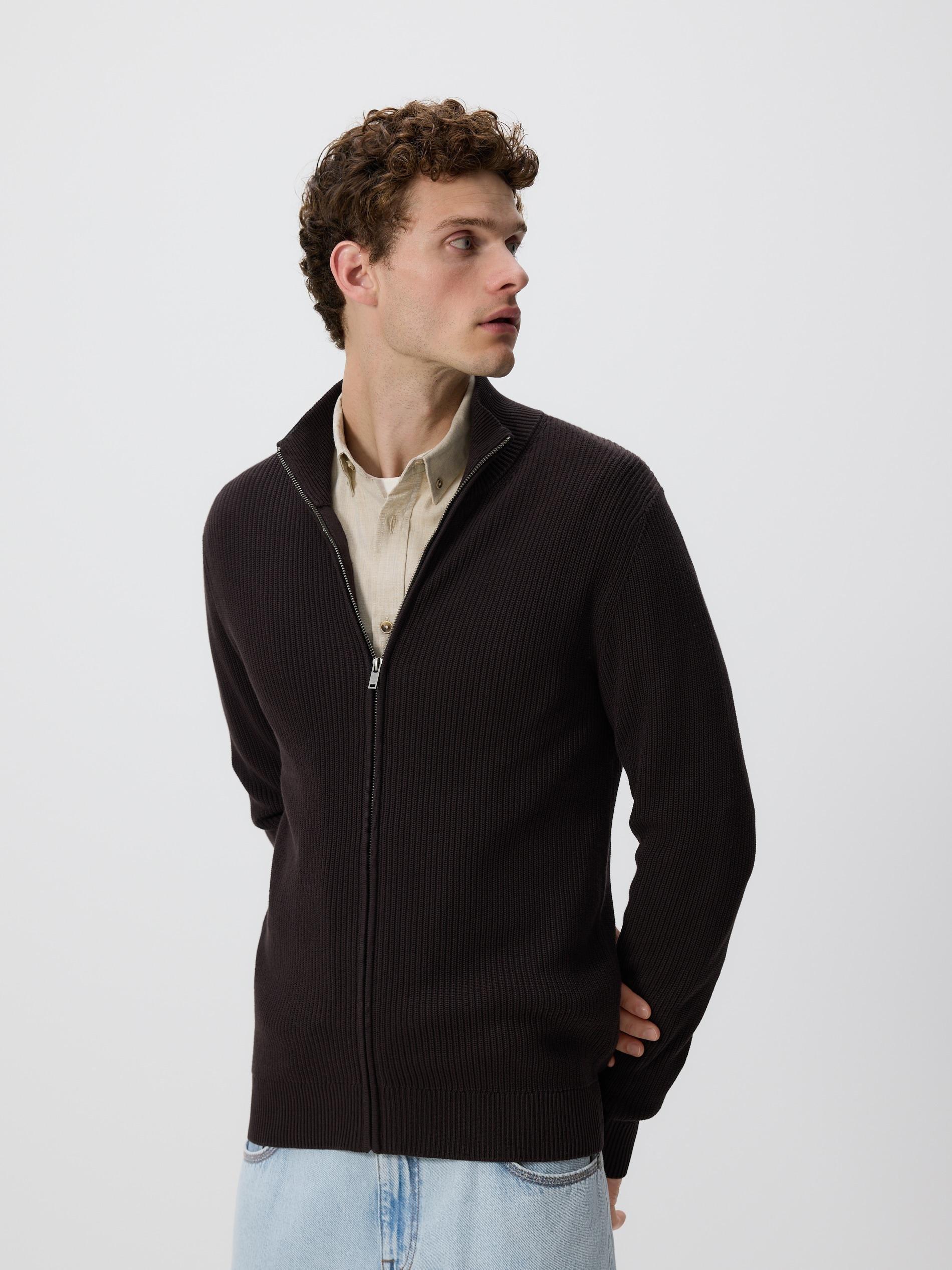 Brown Sweater, Brown, medium
