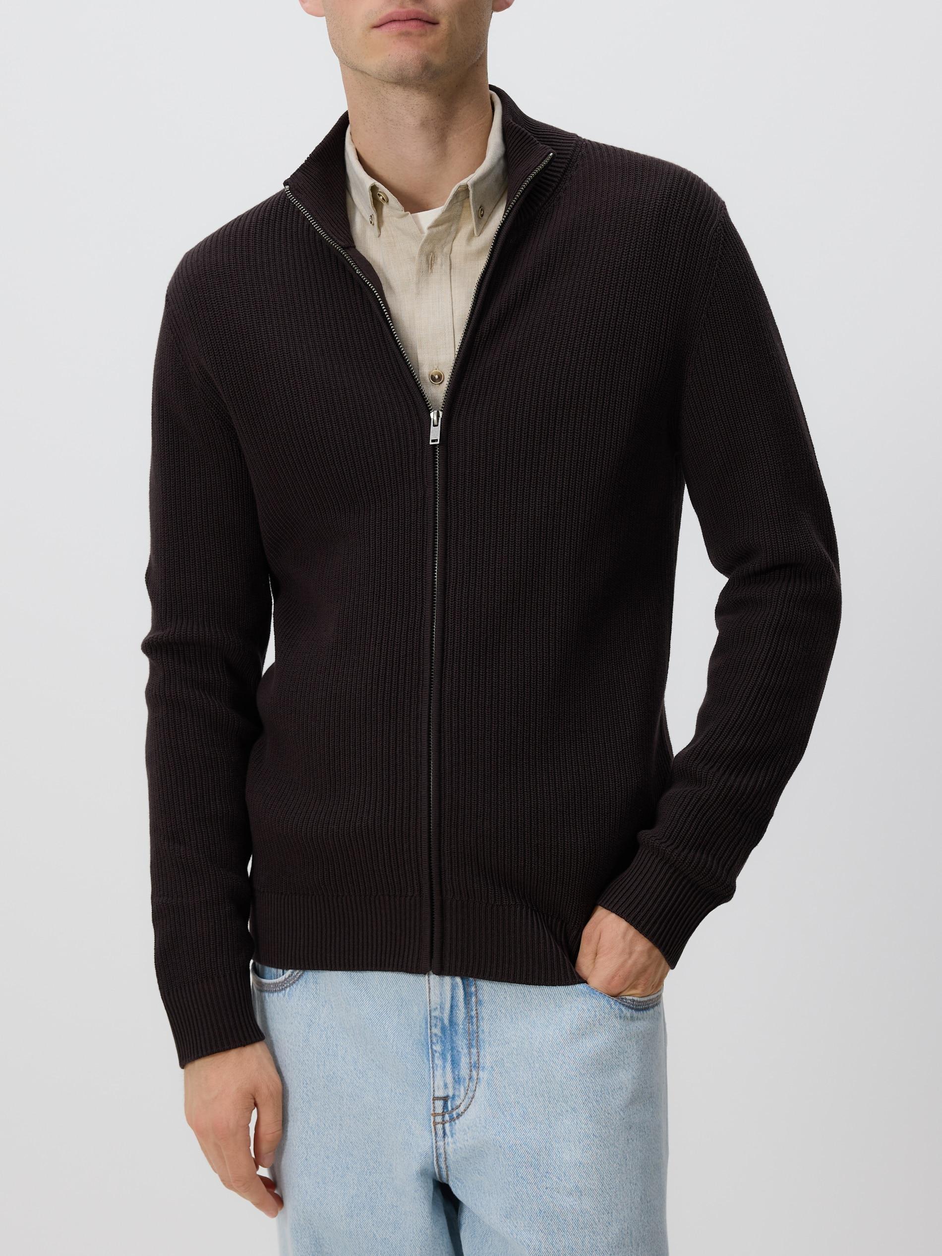 Brown Sweater, Brown, medium