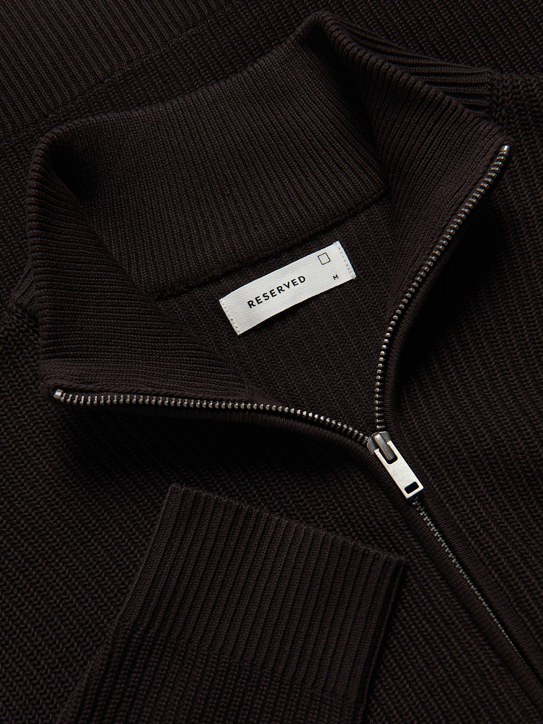 Brown Sweater, Brown, large image number 5