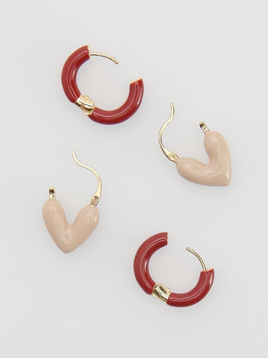 Multicolour Earring Set, Multicolor, large image number 1