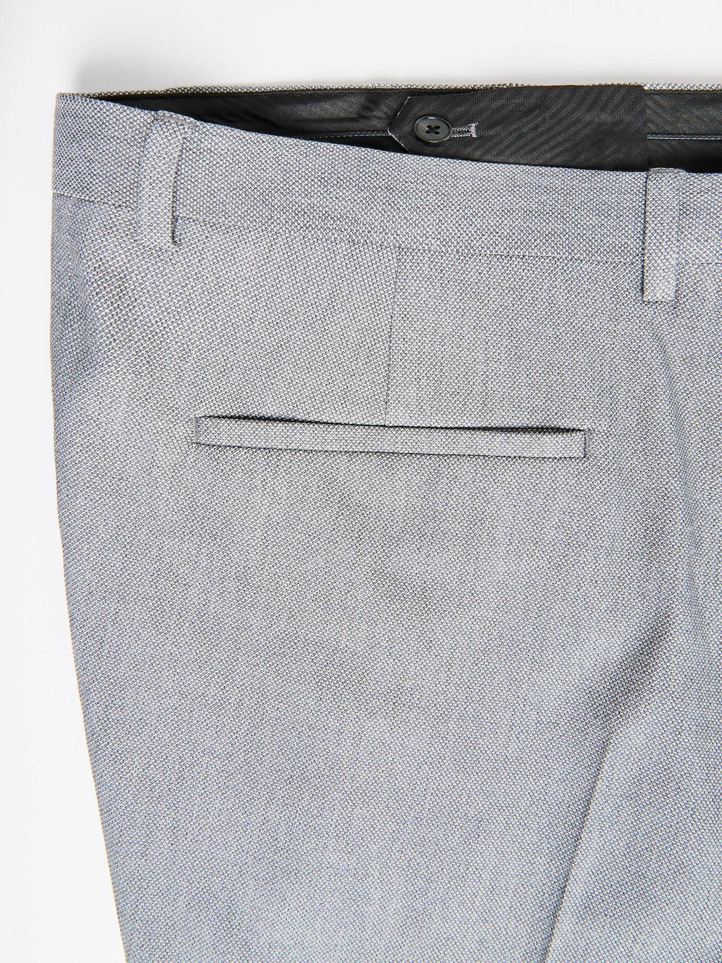 Grey Carrot Trousers, Light grey, large image number 1