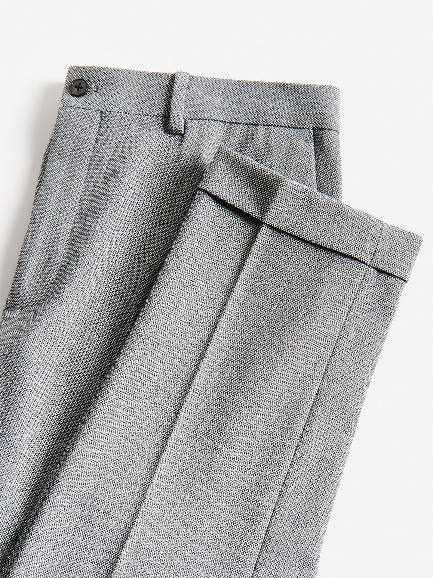 Grey Carrot Trousers, Light grey, large image number 3