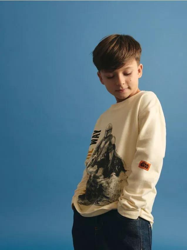 CREAM Star Wars long sleeve T-shirt in thick jersey, , large image number 0