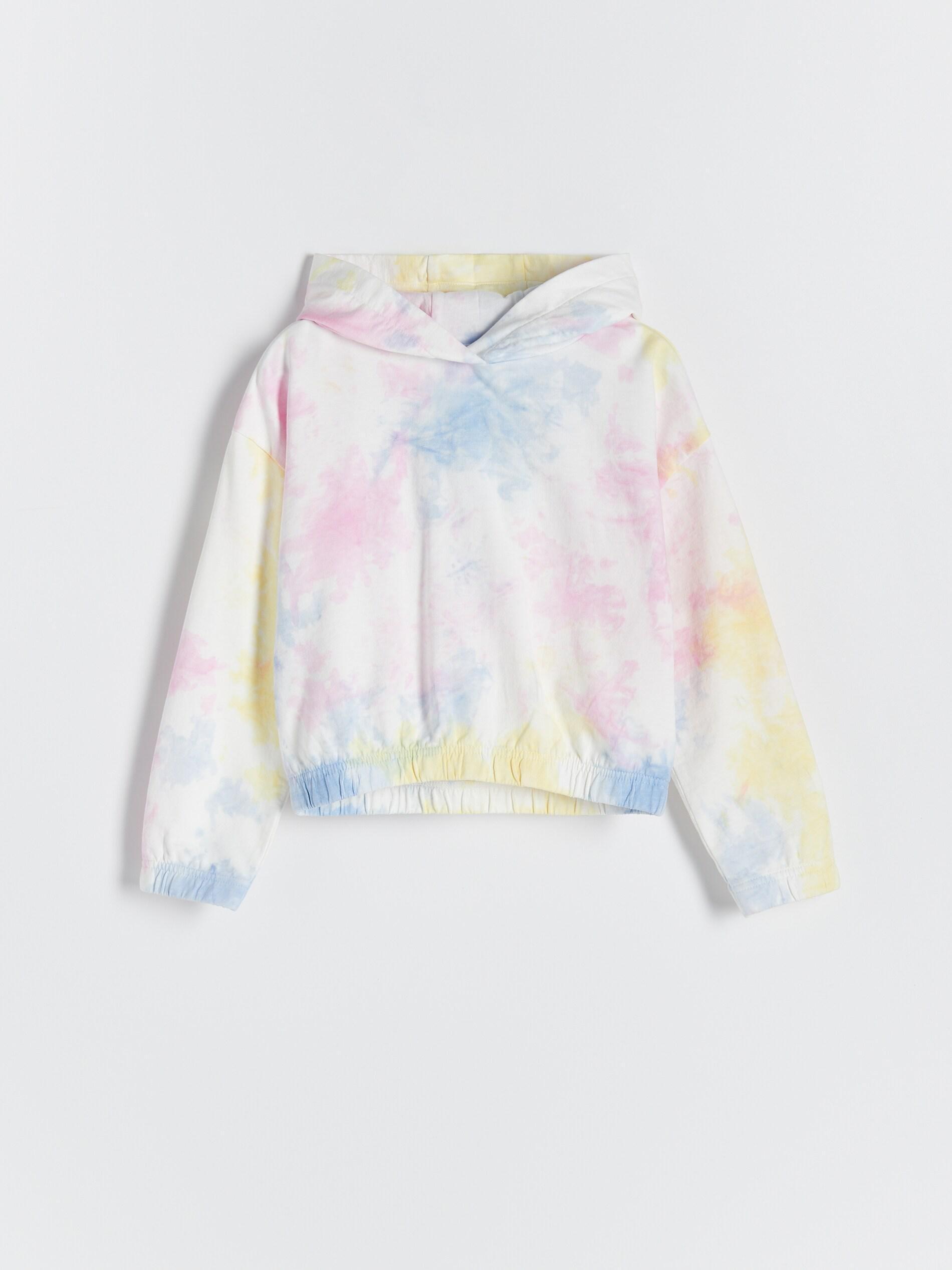 Multicolor Tie Dye Hoodie, Girls, , large image number 3