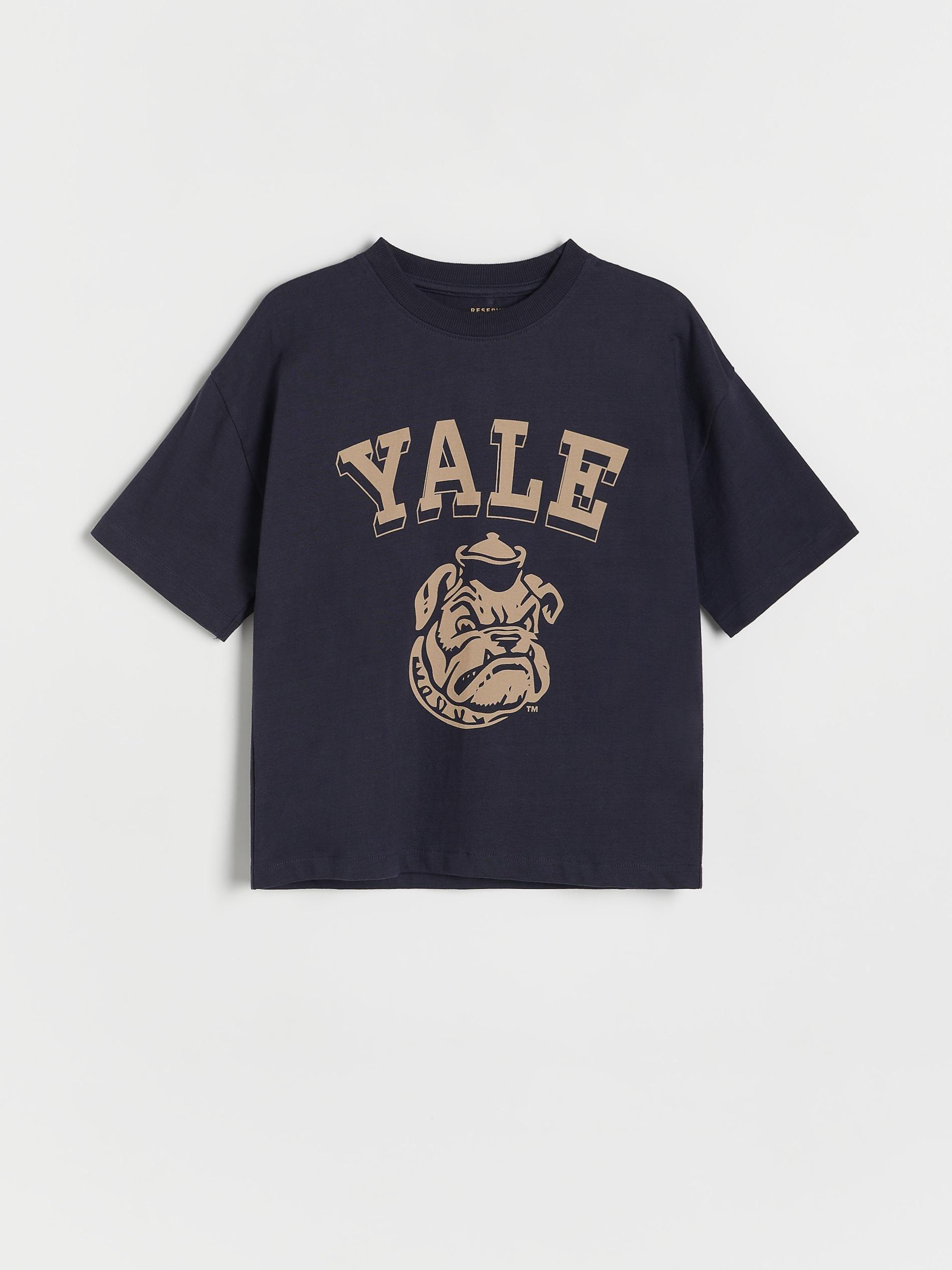Blue Kid'S Yale Oversized T-Shirt, , large image number 1