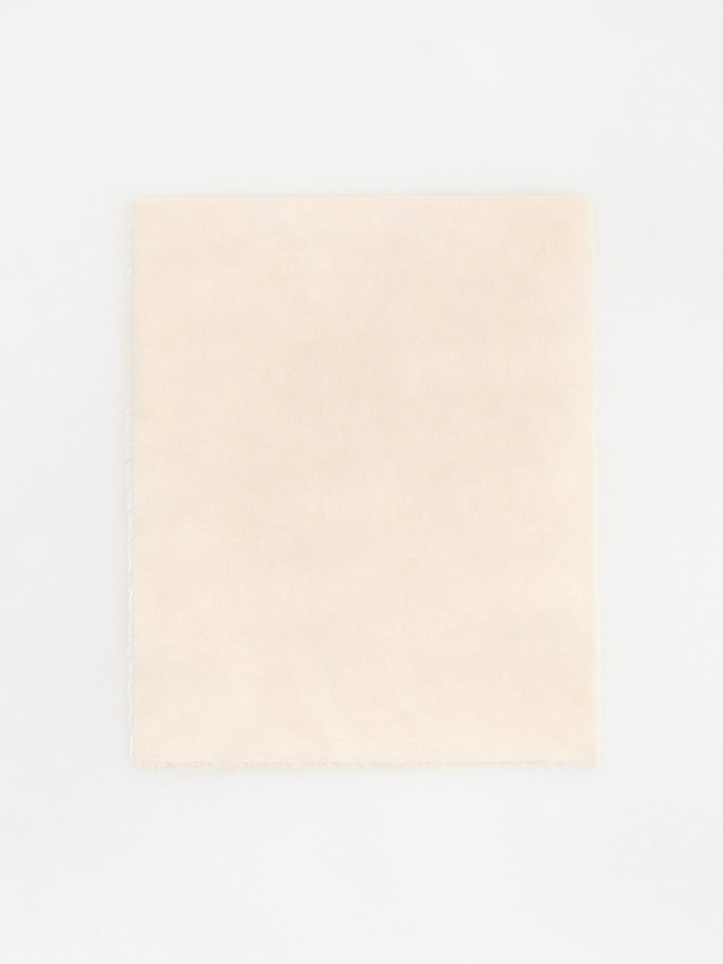 Beige Scarf, Ivory, large image number 0