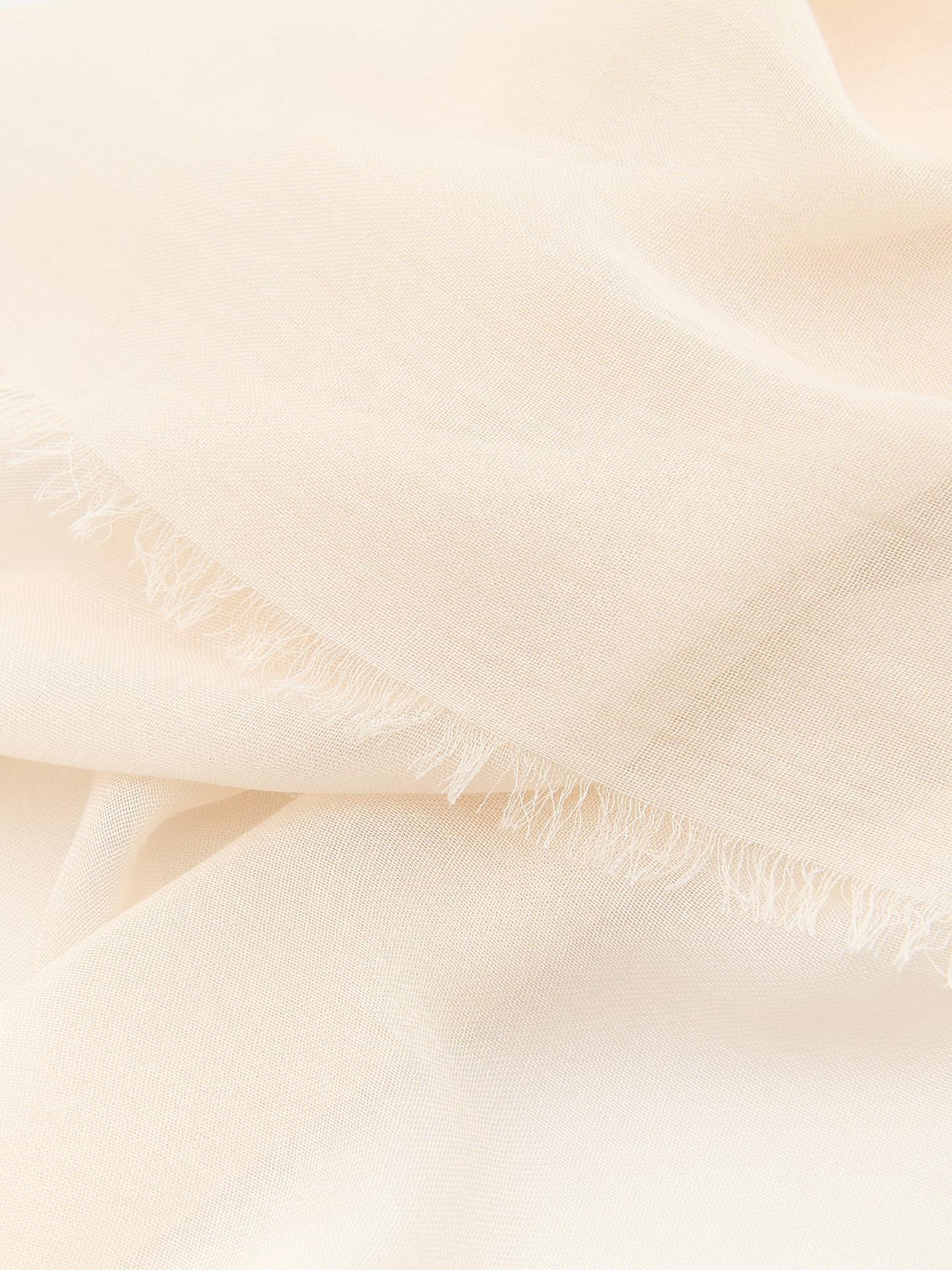 Beige Scarf, Ivory, large image number 2