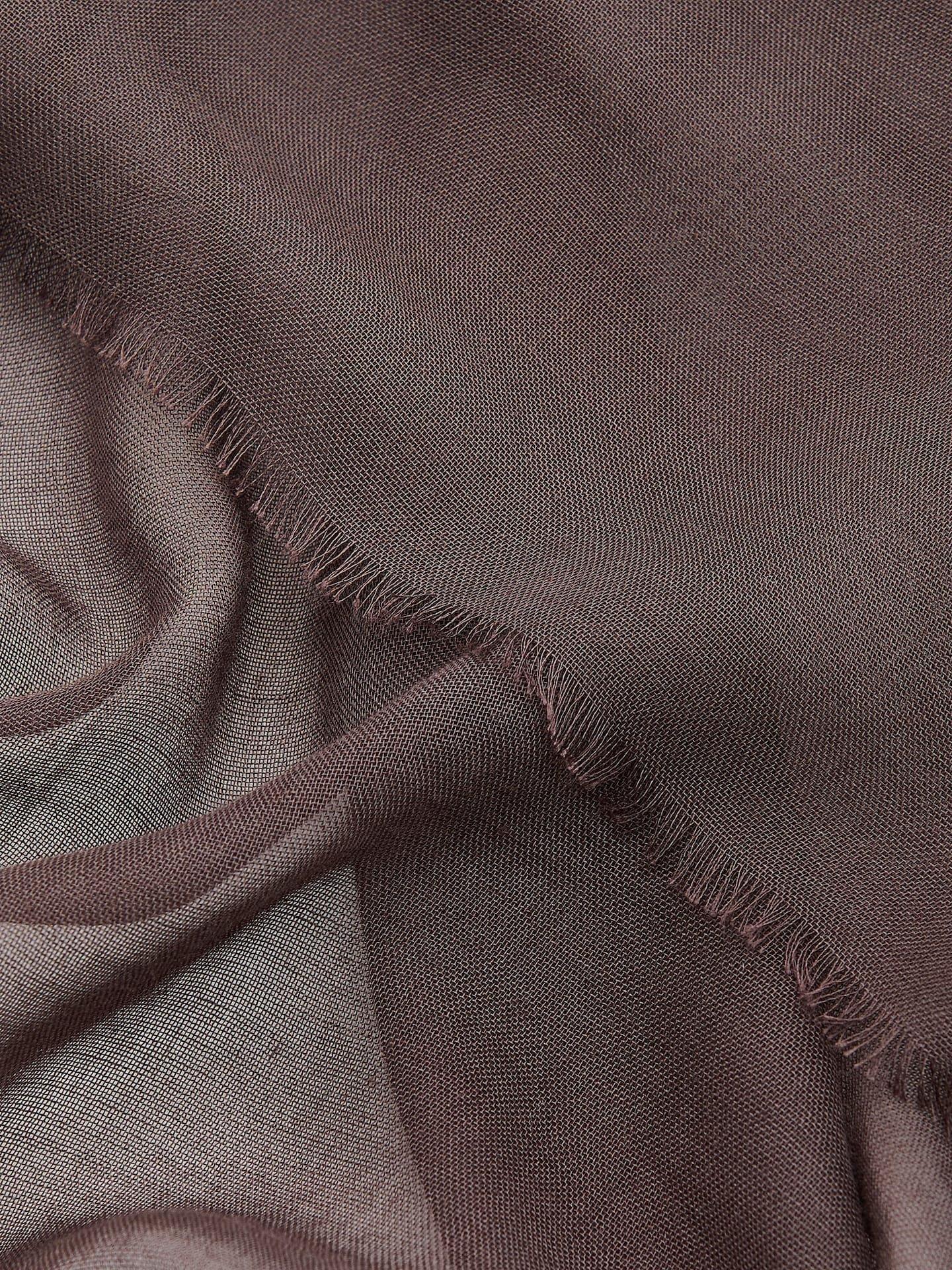 Brown Scarf, Brown, large image number 2