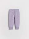 Reserved - Lavender Cotton Sweatpants, Kids Girl