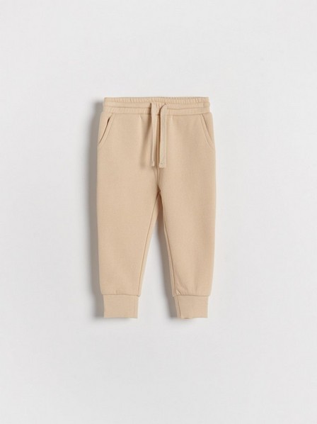 Reserved - Beige Cotton Sweatpants, Girls