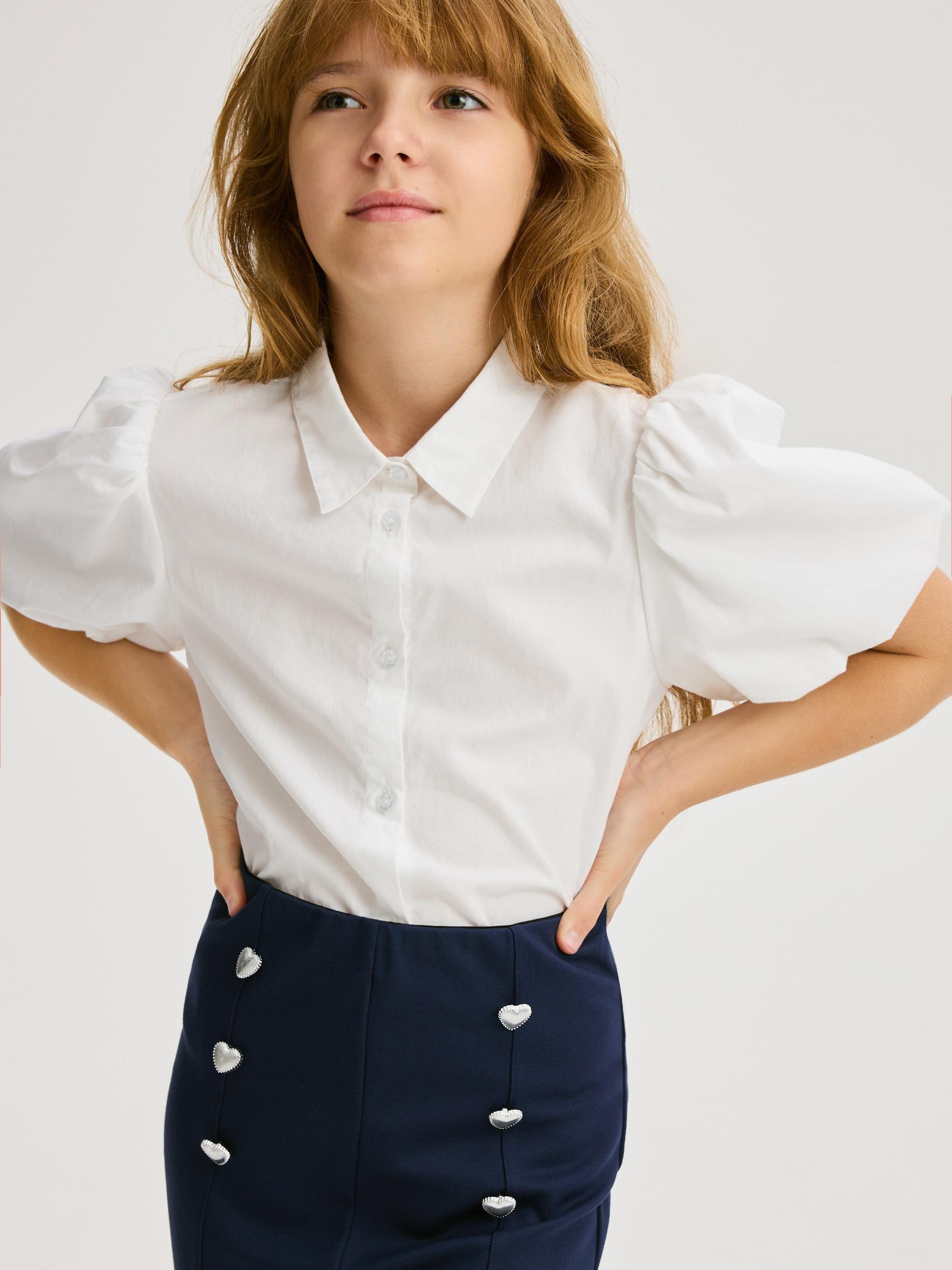Navy Flare Trousers, , large image number 4