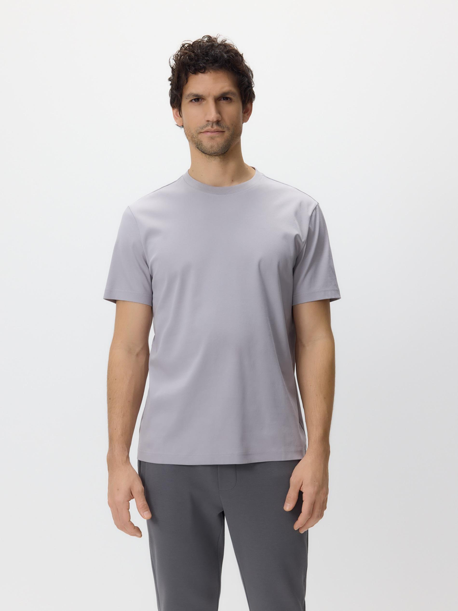 تيشيرت رجالي رمادي متوسط, Grey, large image number 2