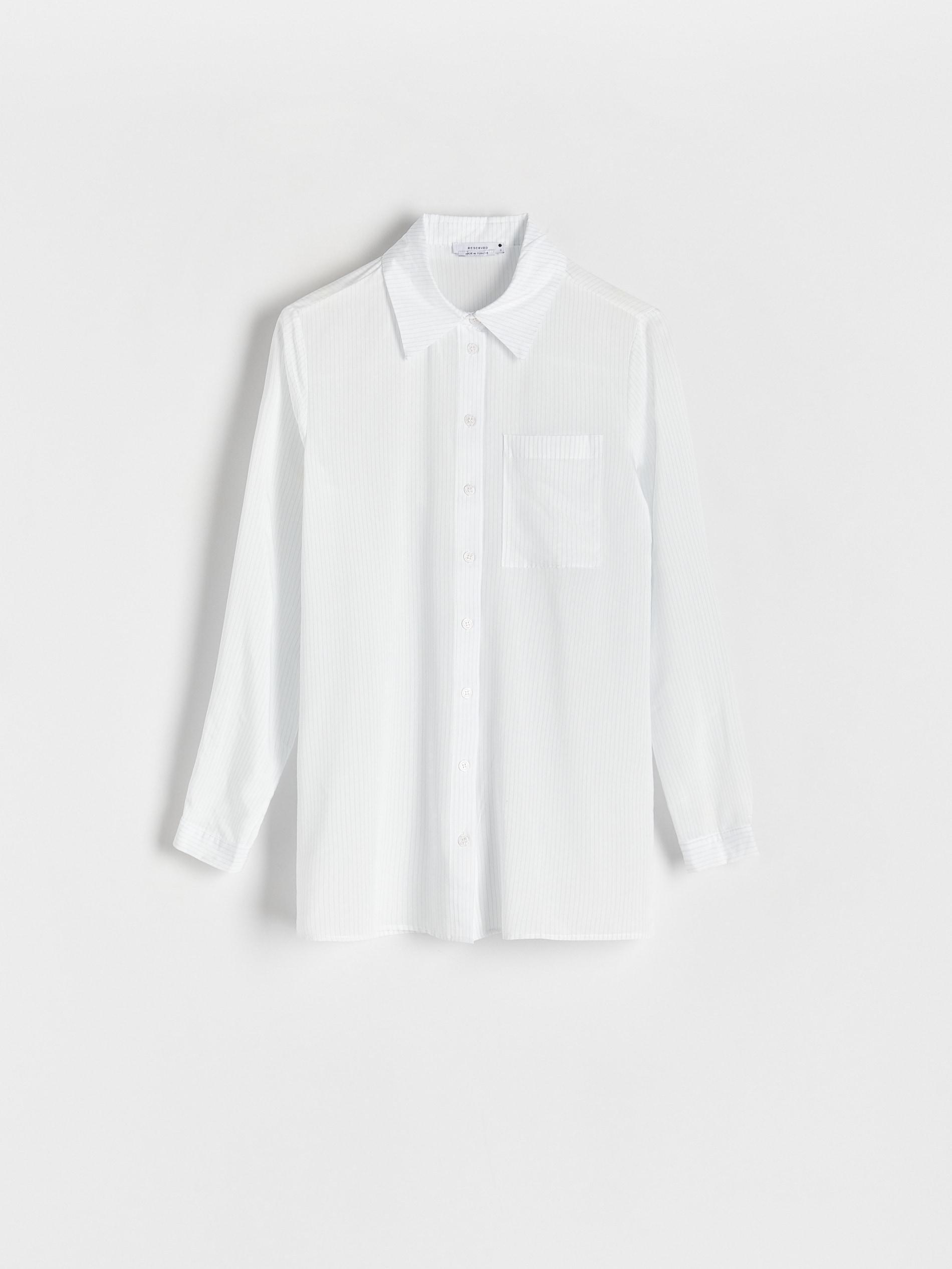 White Viscose Shirt, , large image number 2