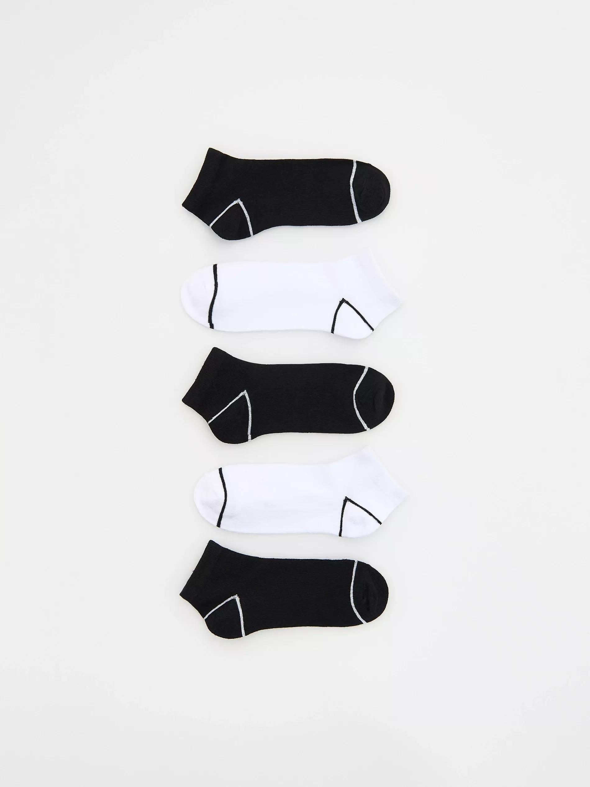 Black Socks 5 Pack, , large image number 0