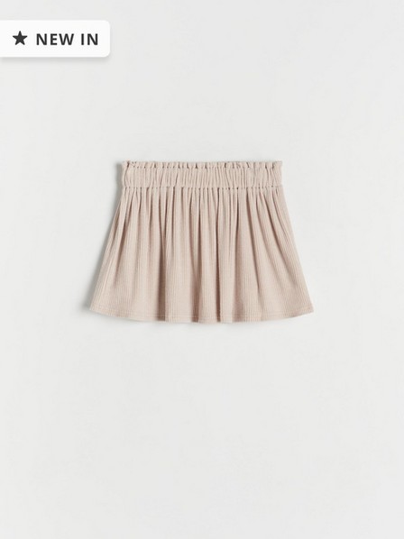 Reserved - nude Jersey skirt