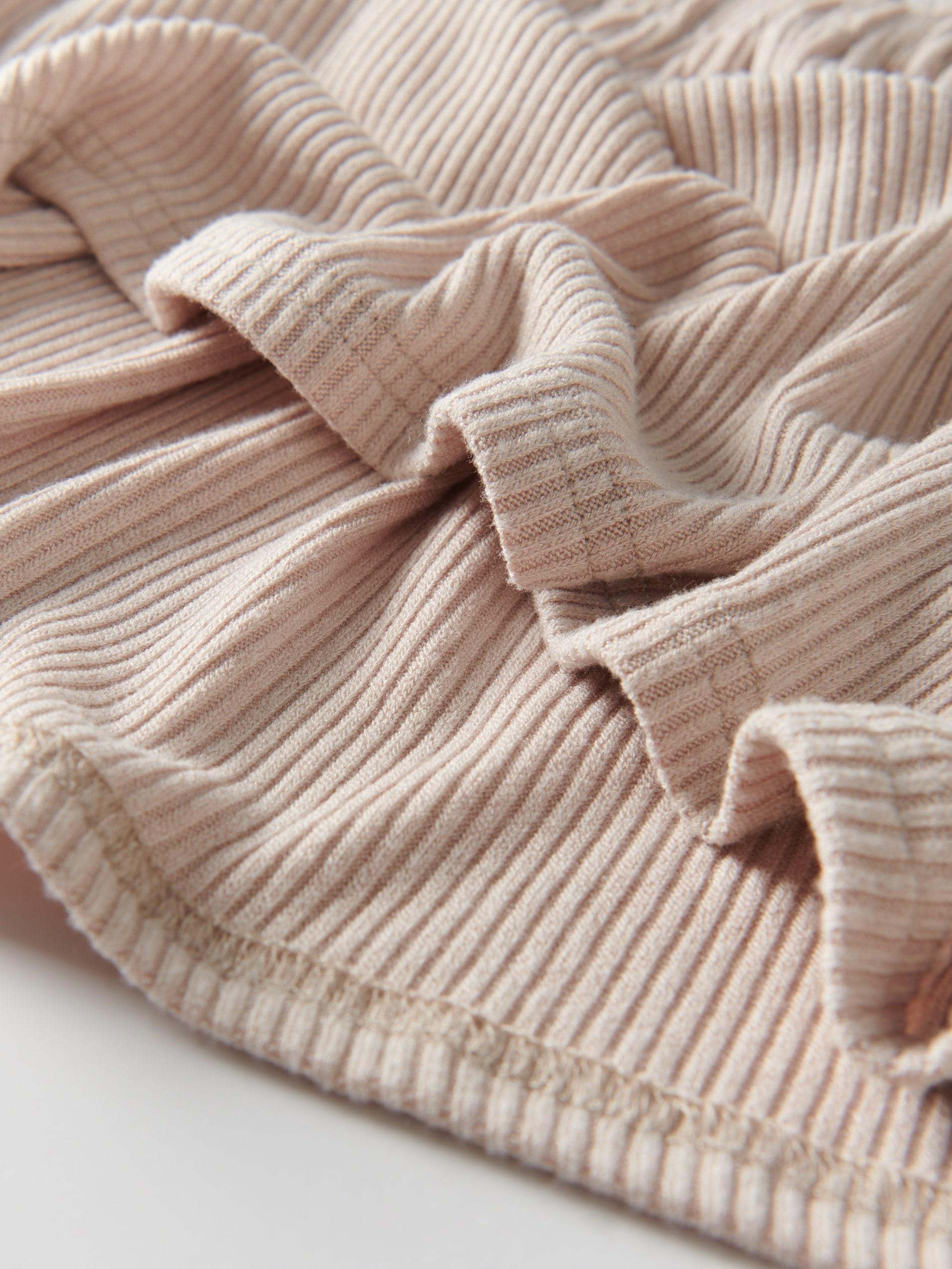 Beige Jersey Skirt, Kids Girls, , large image number 6