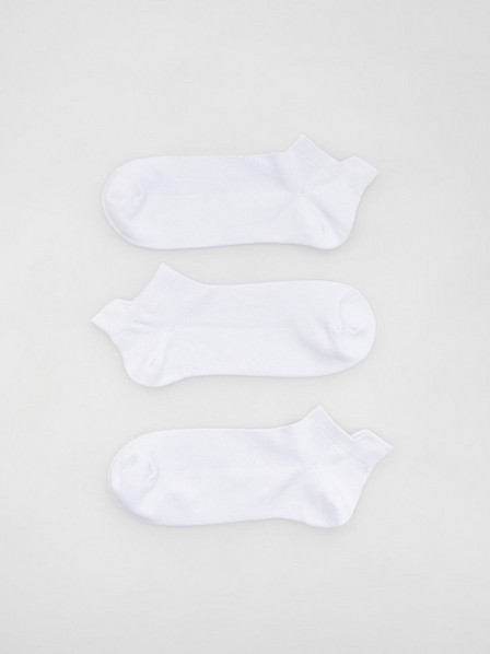 Reserved - White 3-Pack Of Socks