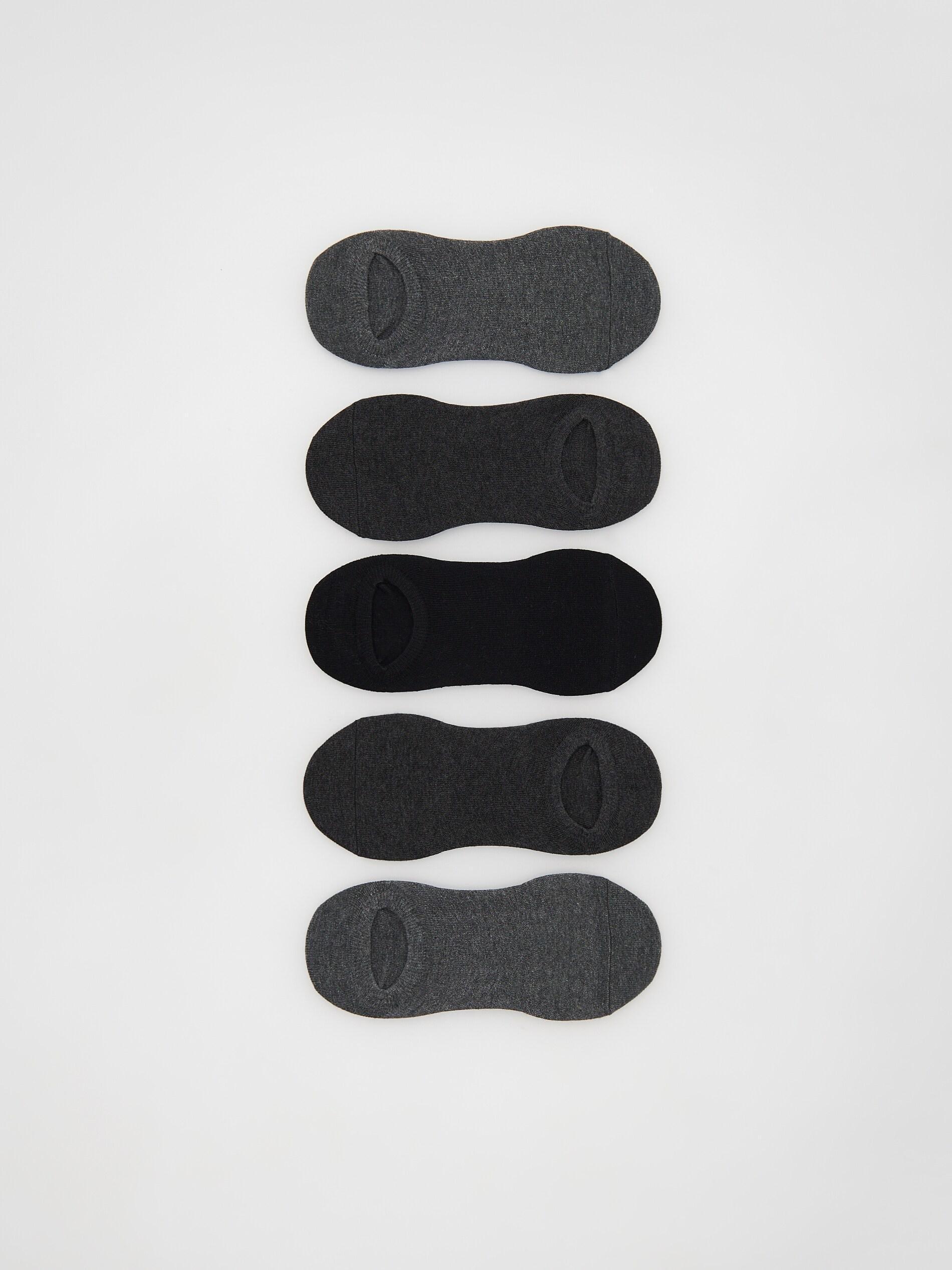 Reserved - Grey Ankle socks 5 pack