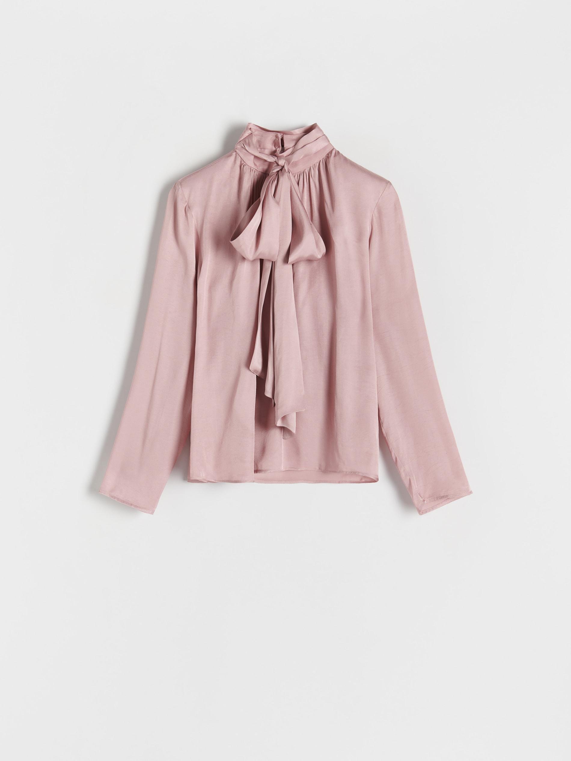 Pink Blouse With Tie Detail, , large image number 2