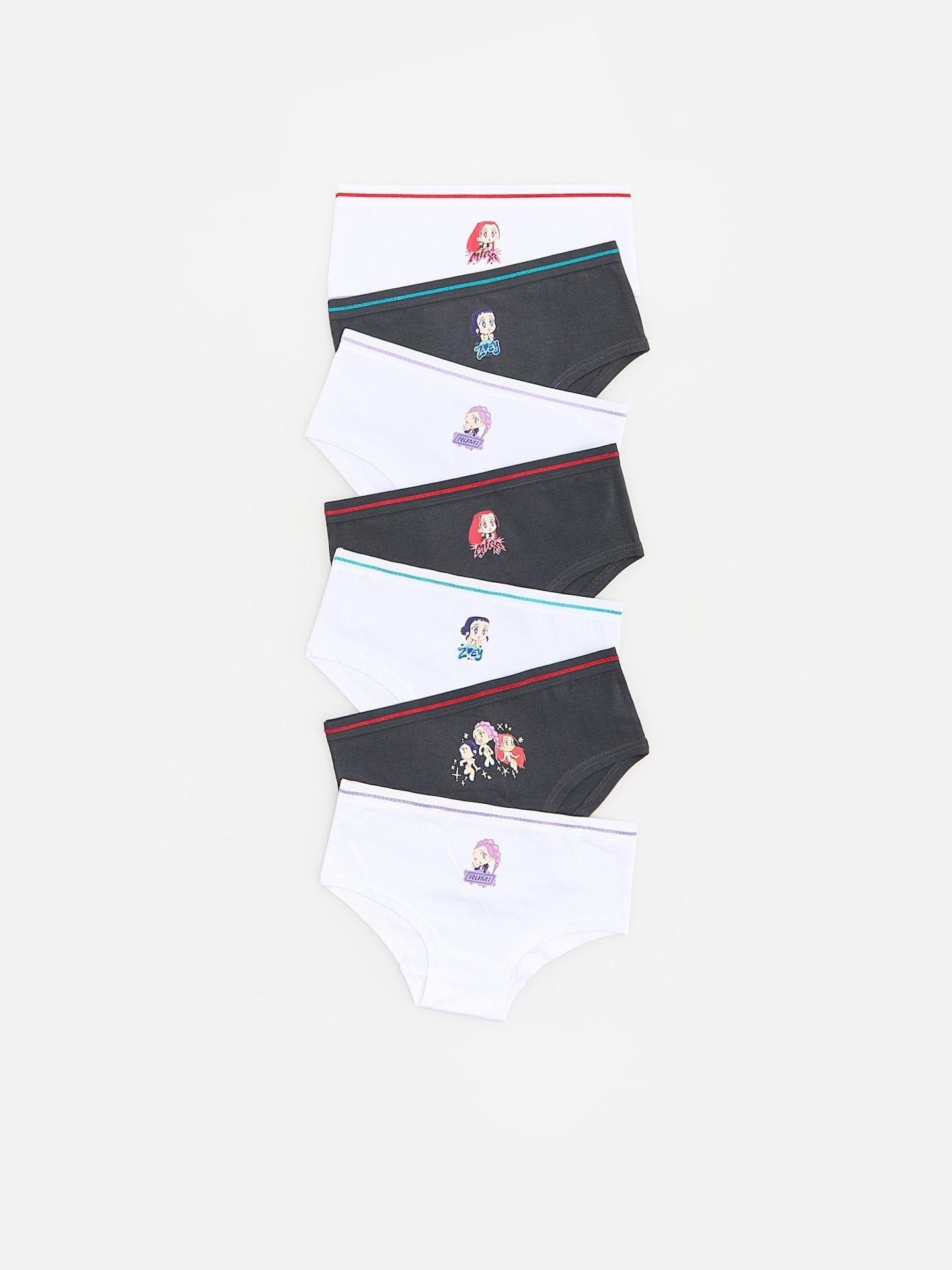 Multicolour Briefs Multi, Kids Girl, Multicolor, large image number 0
