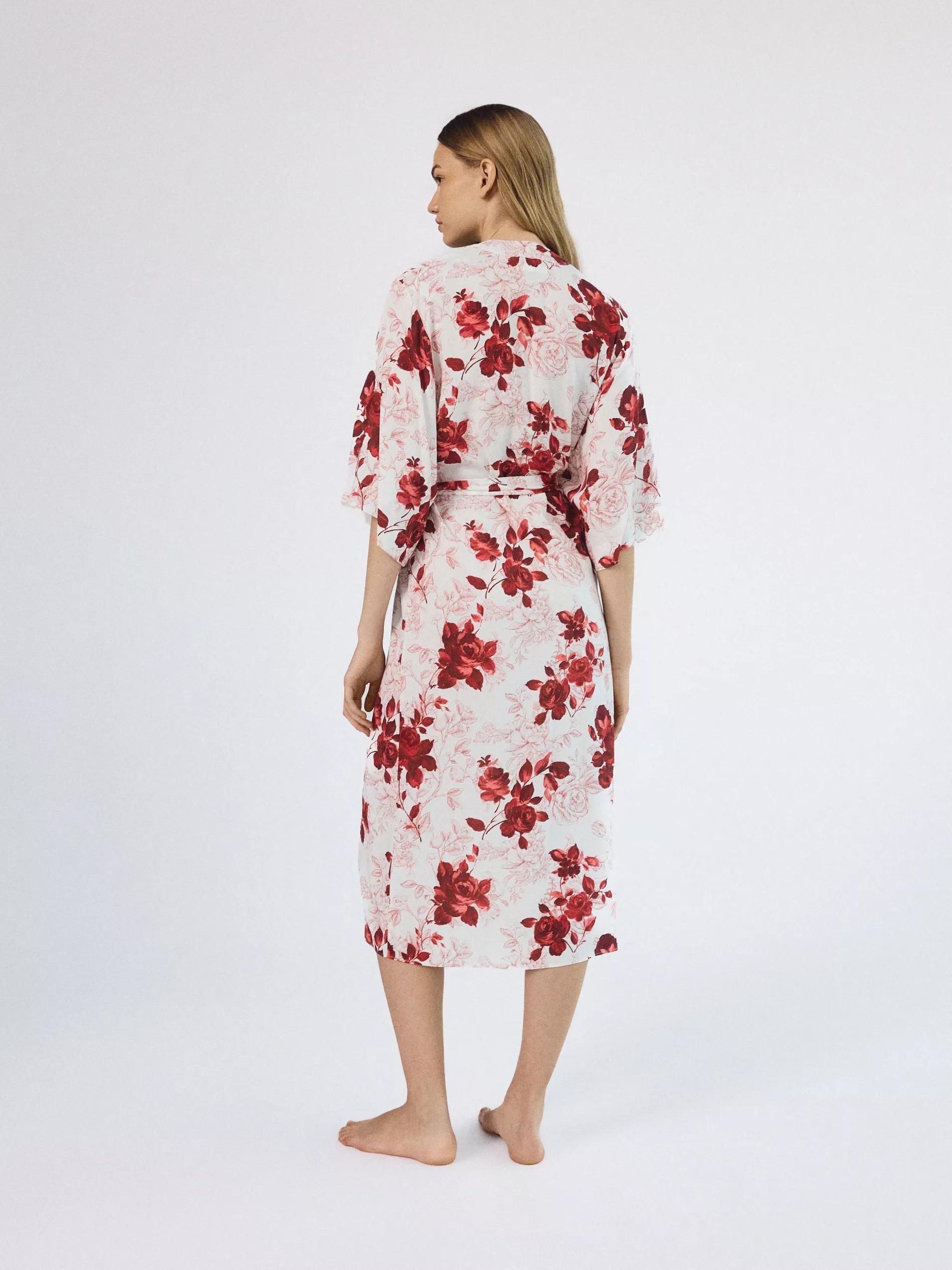 Pink Dressing Gown, Pink, large image number 3