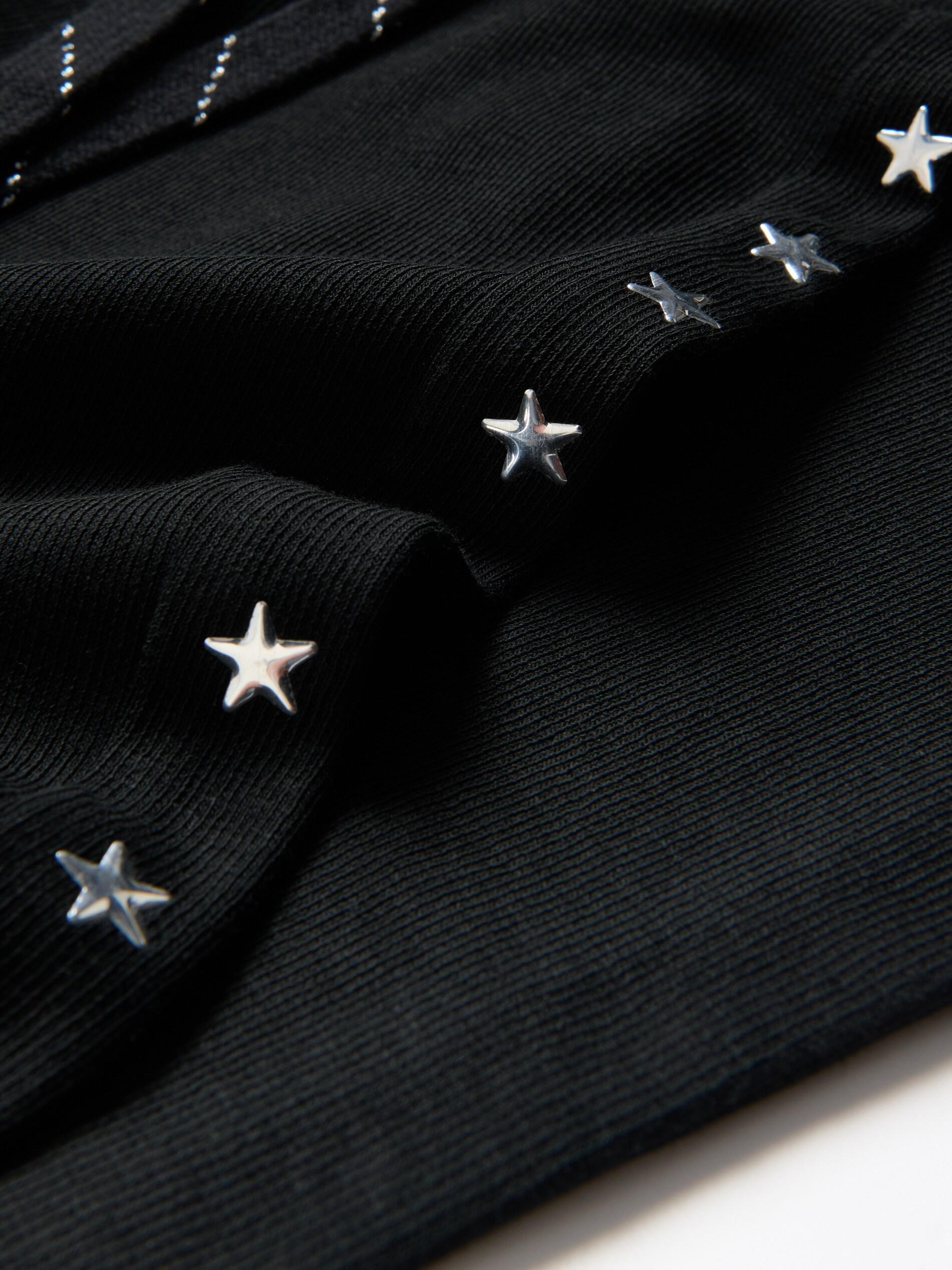 Black Trousers With Applique, Black, large image number 2