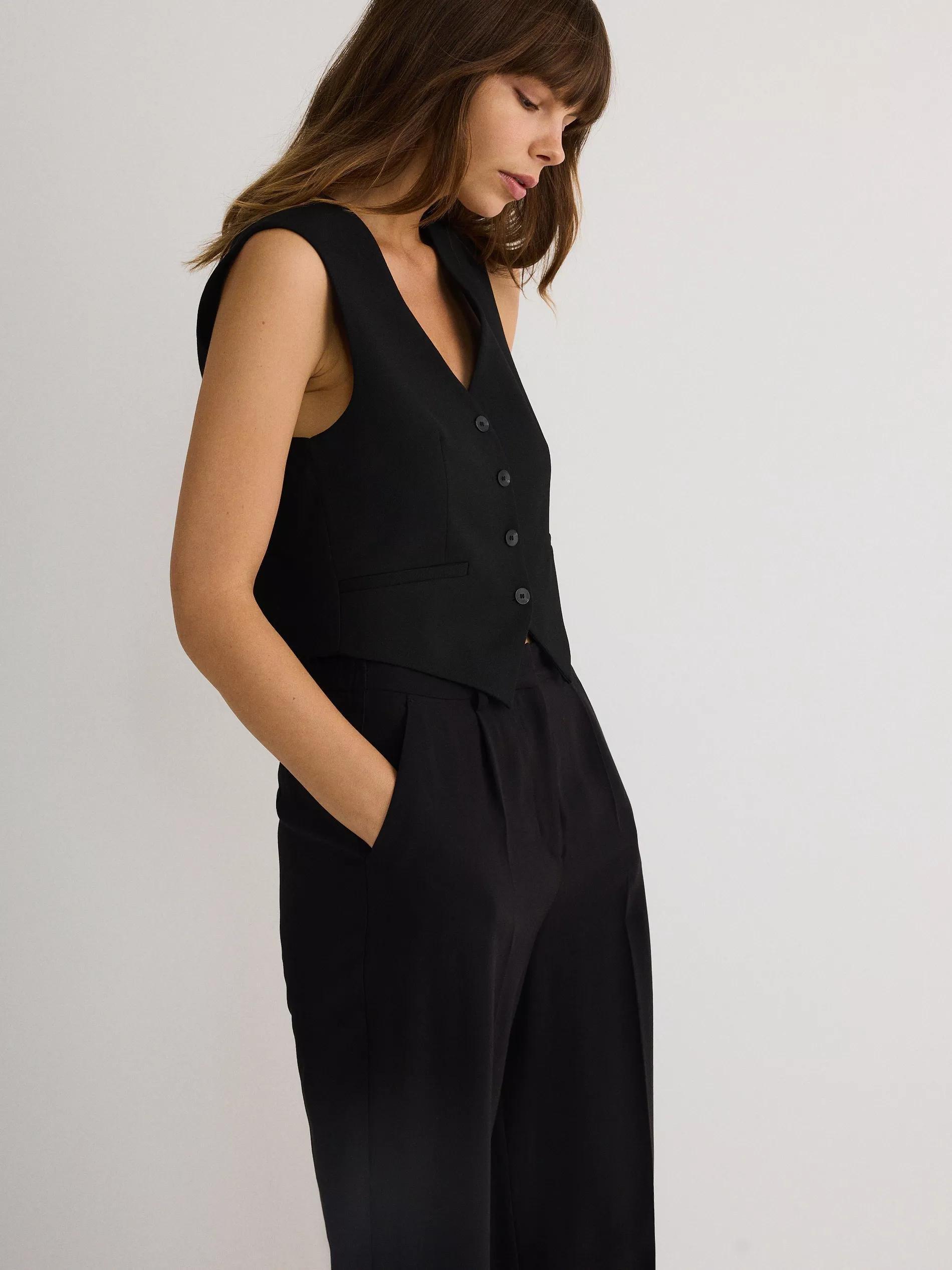 Black Trousers, Black, large image number 5