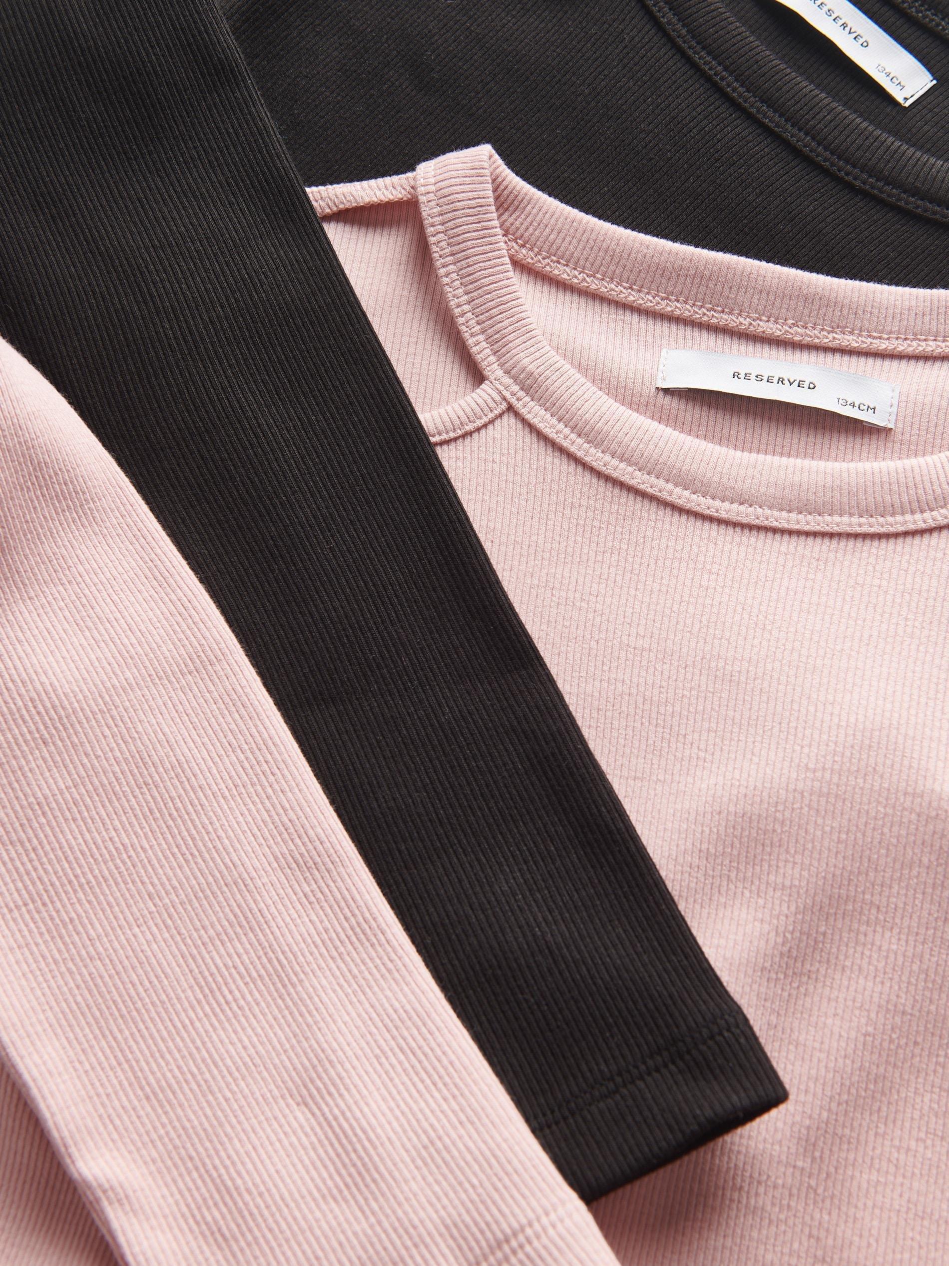 Pink Shirt With Open Shoulders, Kids Girls, , large image number 6