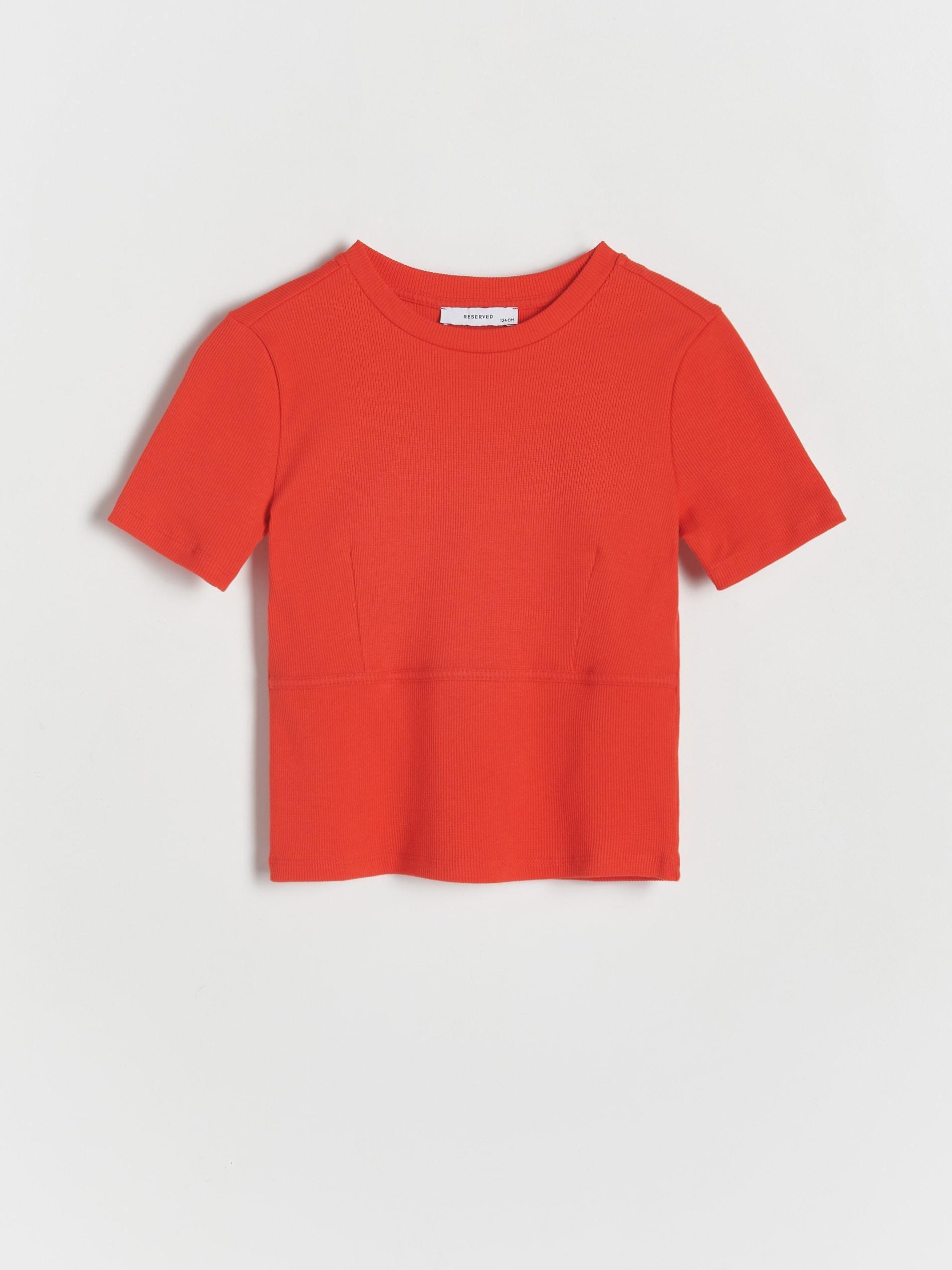 Red Cotton T-Shirt, , large image number 1