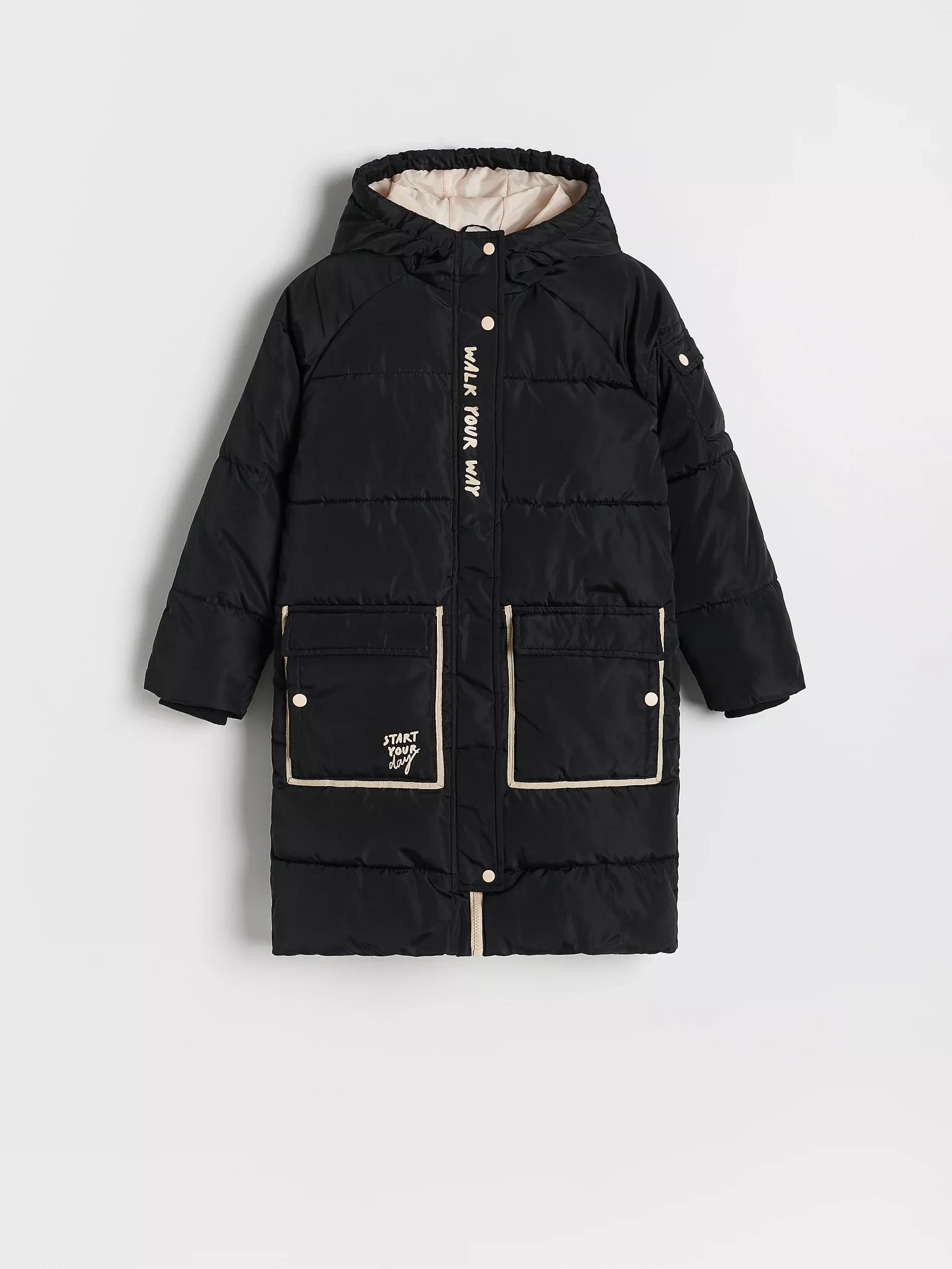 Black Raincoat With Hood, , large image number 1