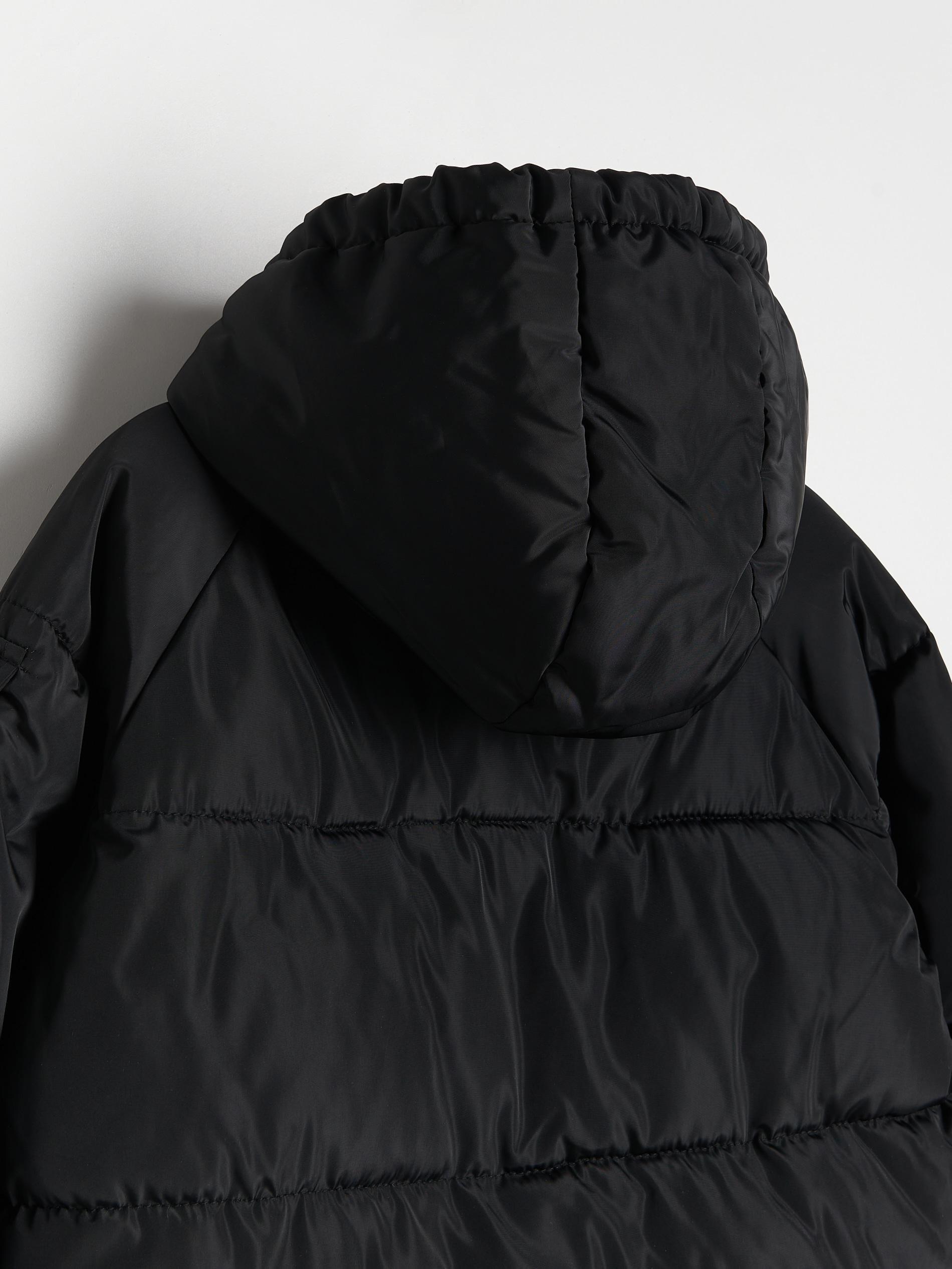 Black Raincoat With Hood, , large image number 3