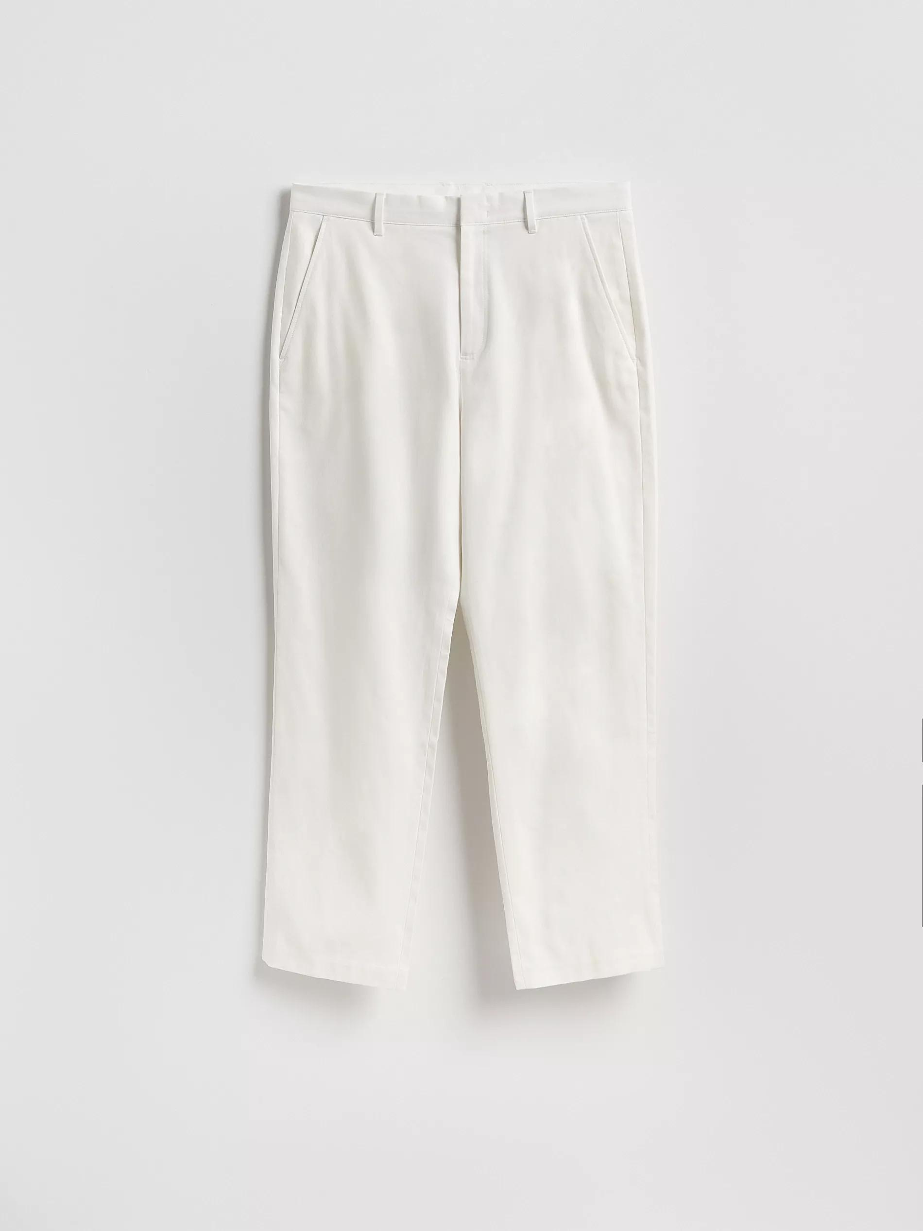 White Trousers, White, medium