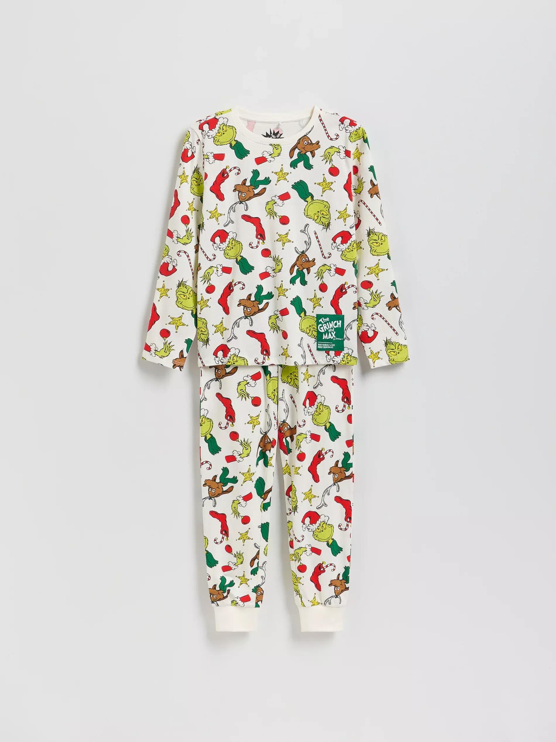 BOYS` PYJAMA CREAM, Ivory, medium