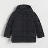 Reserved - Black Quilted Jacket With Hood