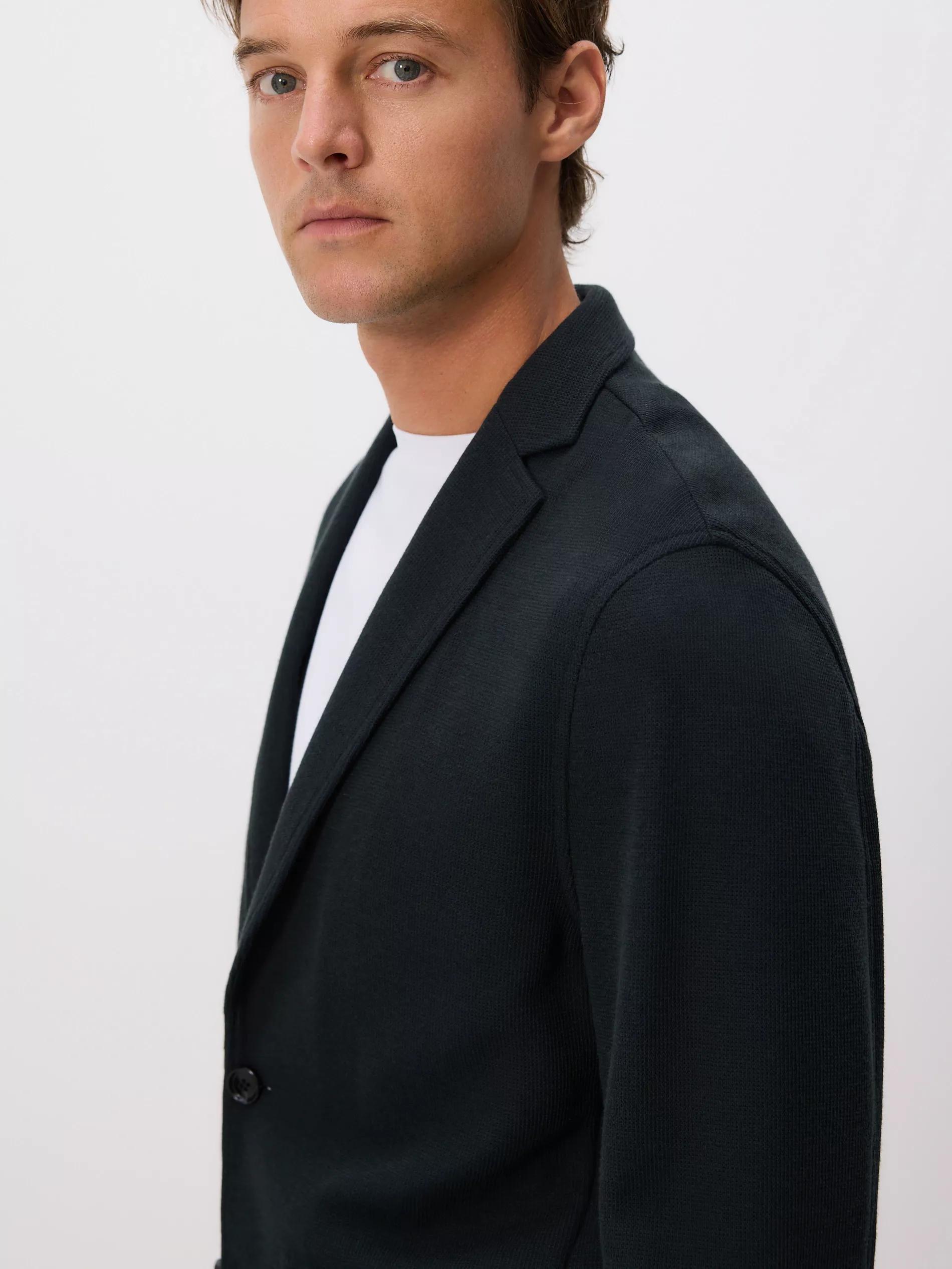 Green Slim Fit Blazer, , large image number 4