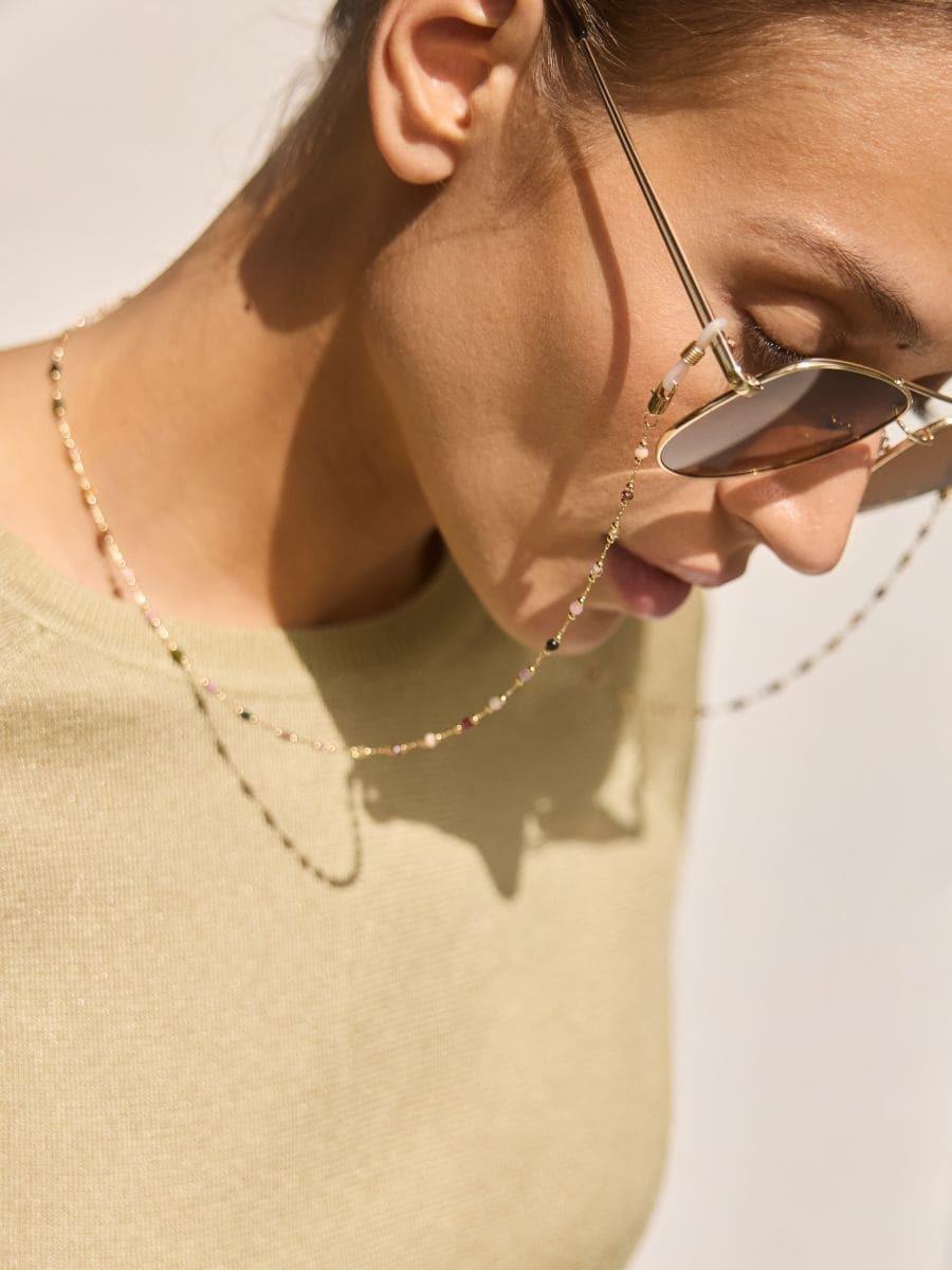 Multicolour Glasses Chain, , medium