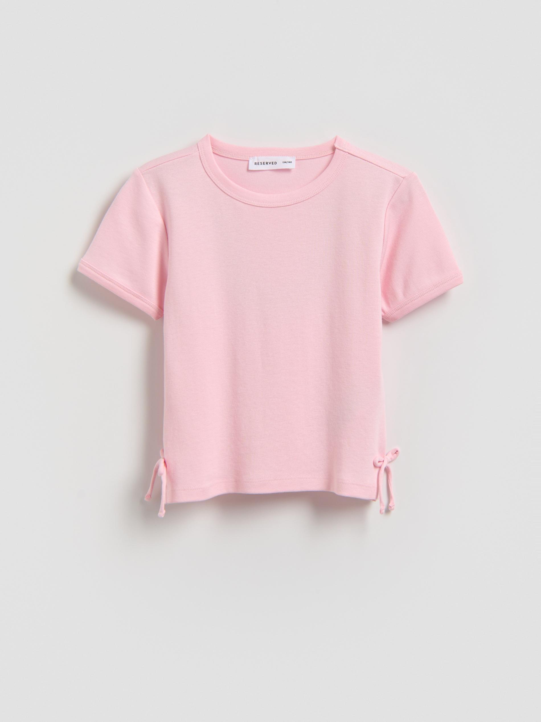 Peach Plain Modal T-Shirt, Orange, large image number 0