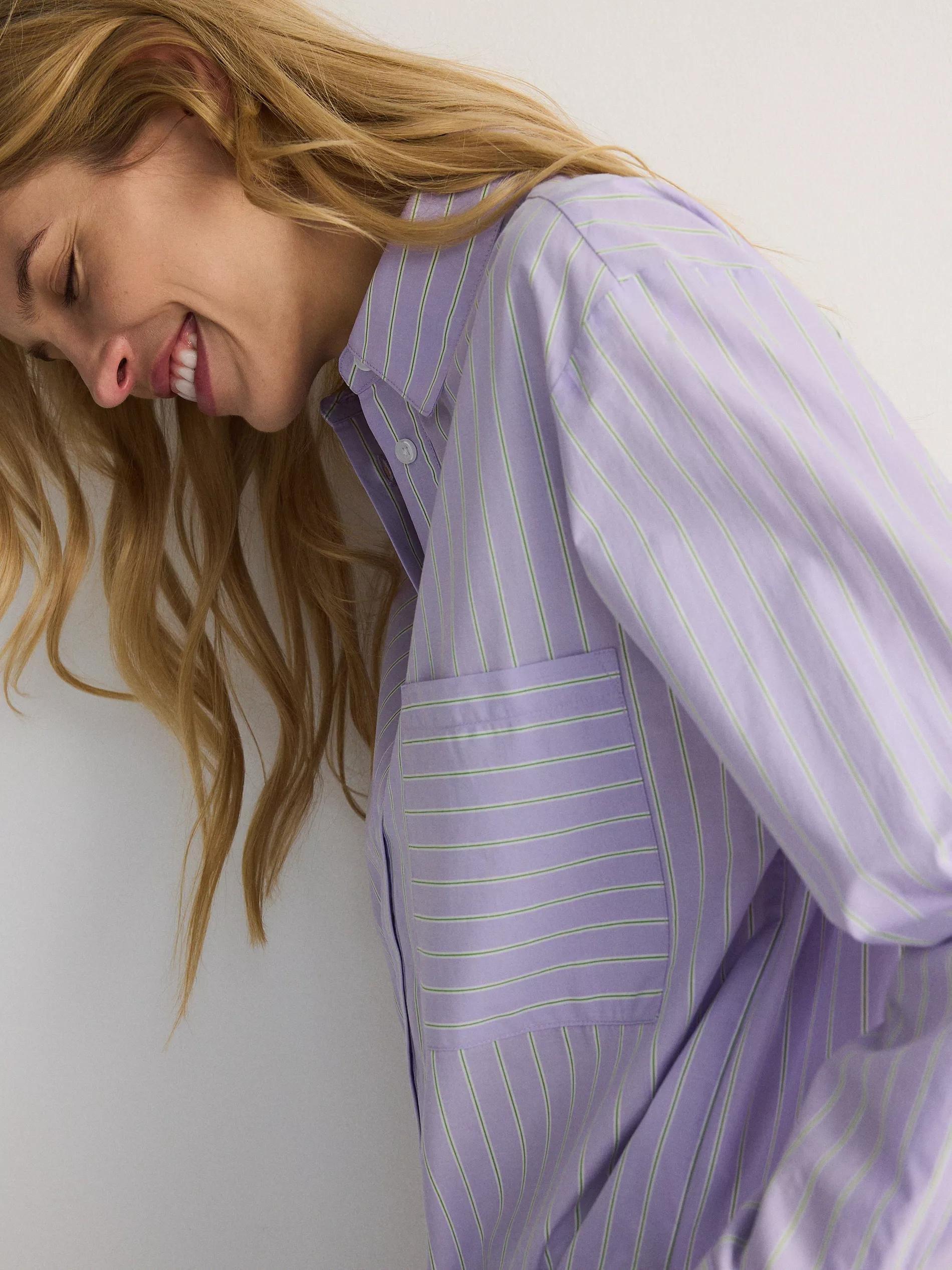 Purple Buttoned Shirt, , large image number 2