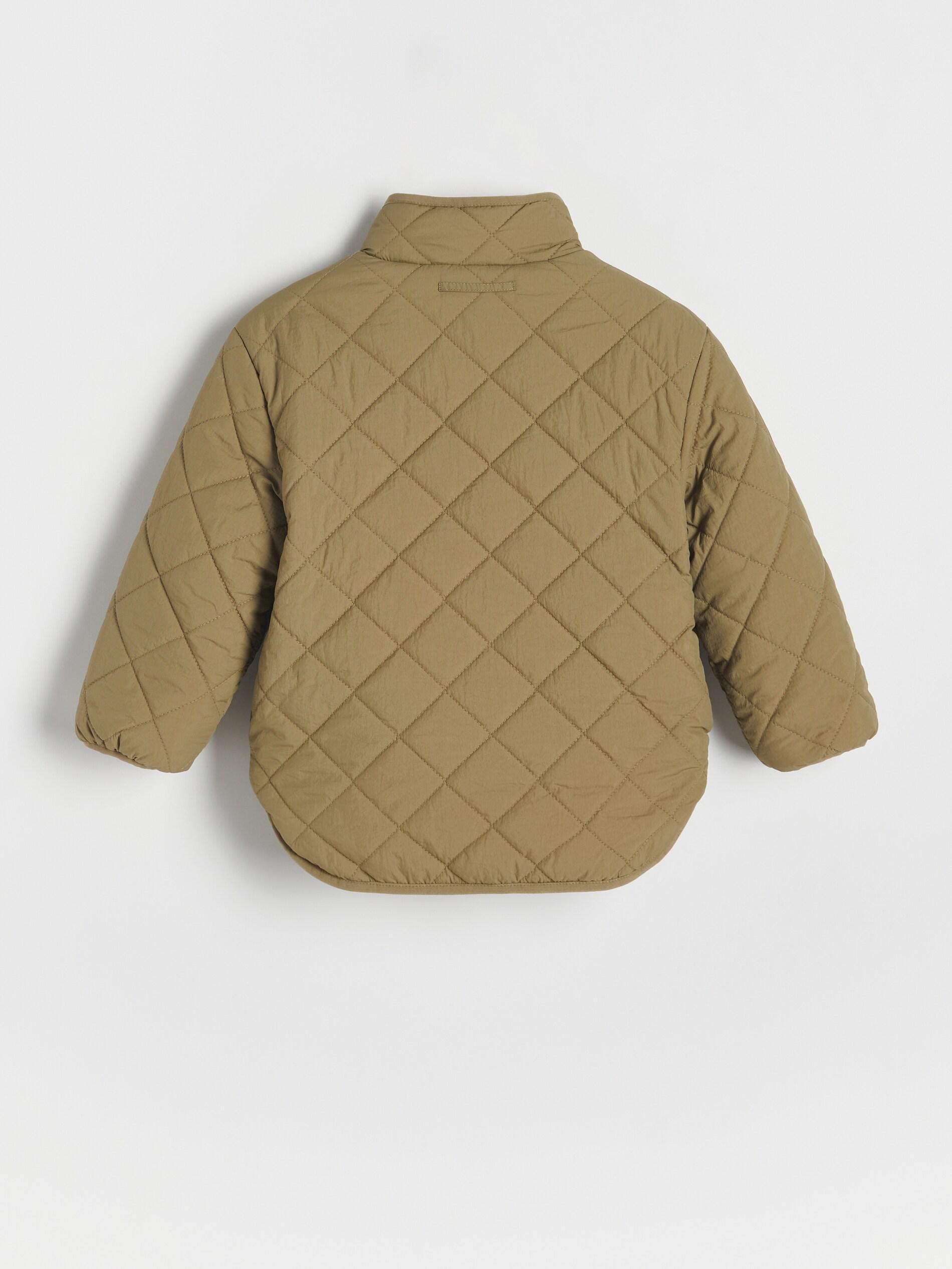 Green Reversible Jacket With Insulation, Kids Girls, , large image number 3