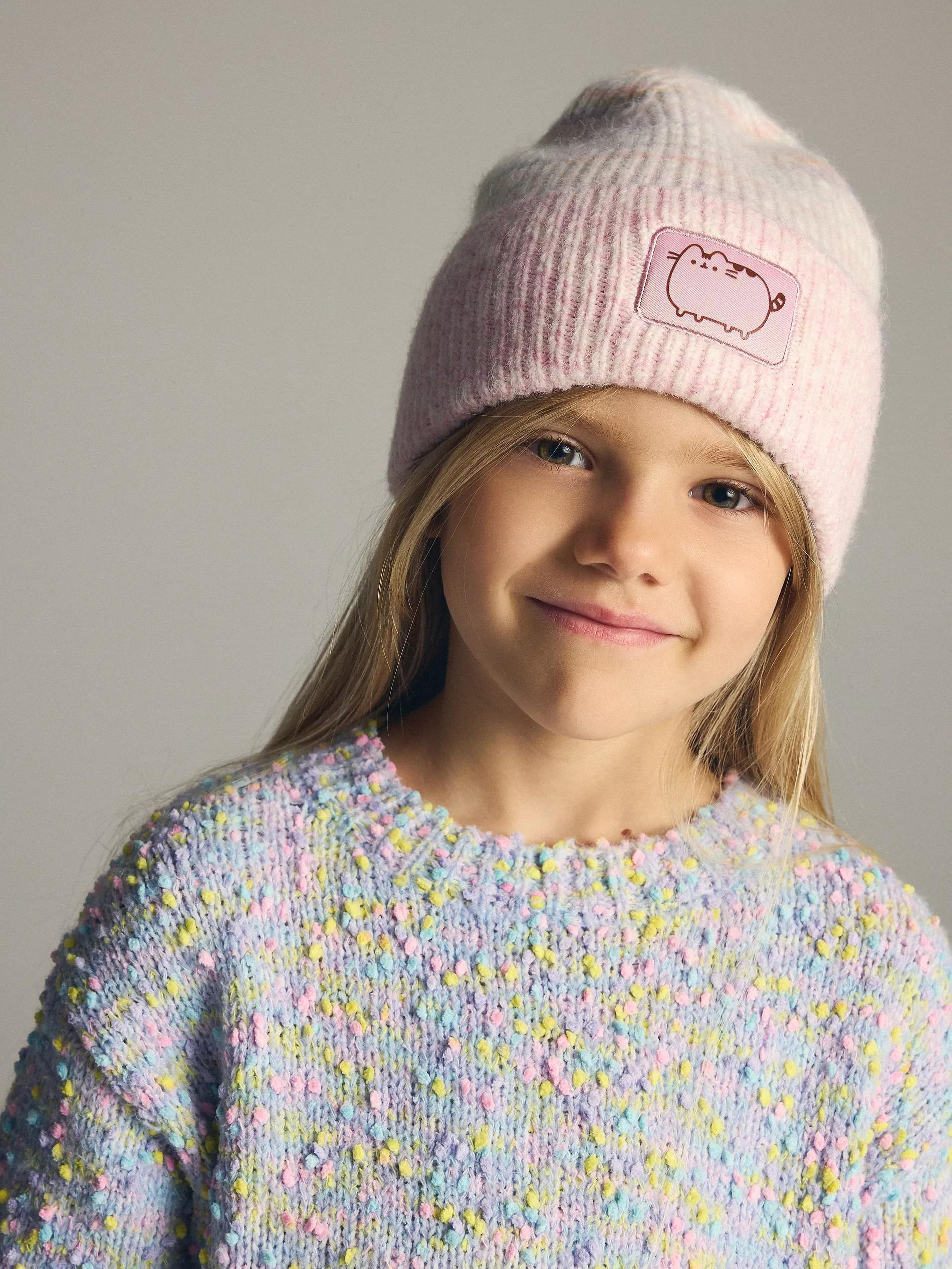 Multicolour Cap, Kids Girl, Multicolor, large image number 2